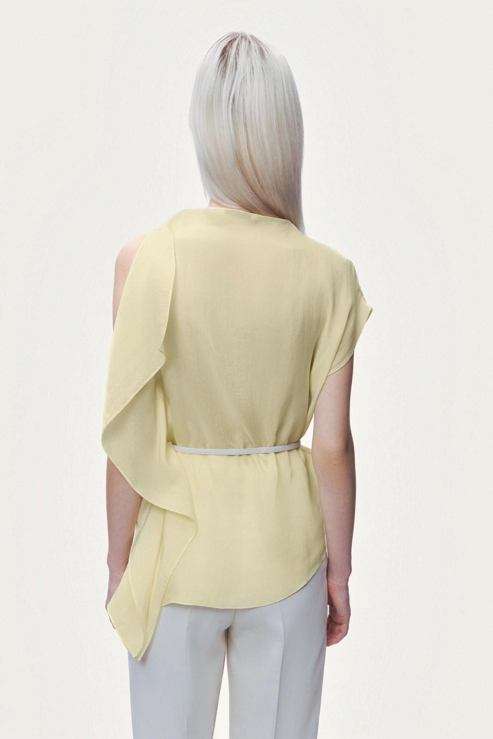 Sleeveless Woven Blouse