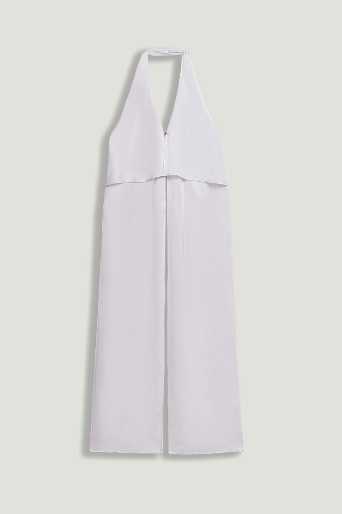 Layered Halter Blouse