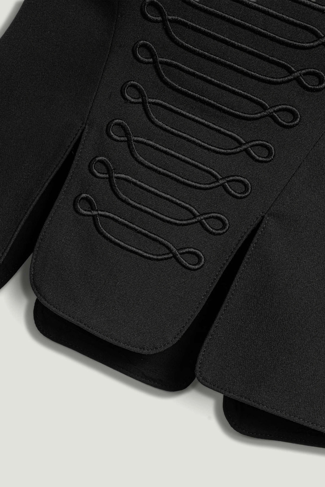 Slit-Detail Blouse