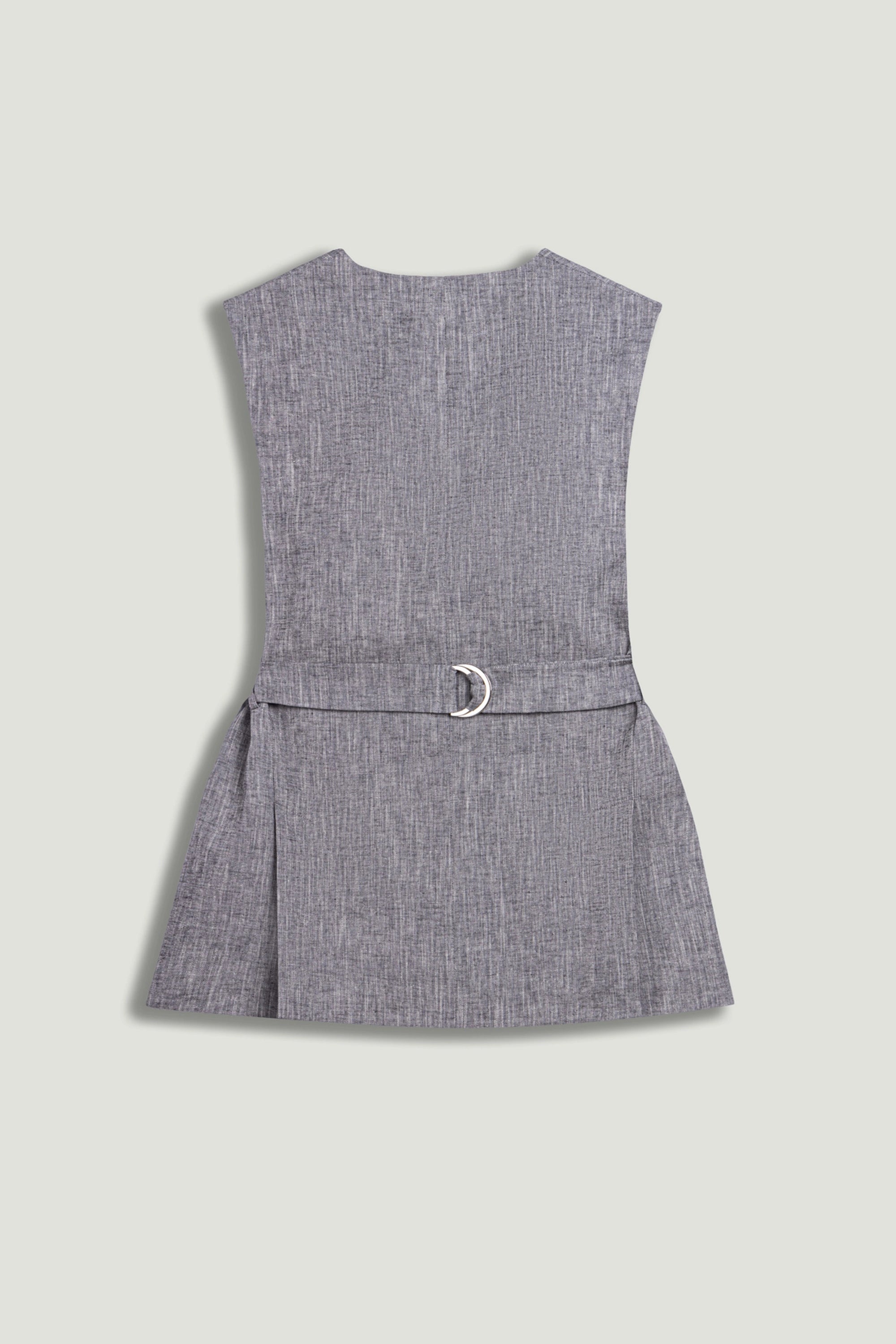 Tailored Button-Front Vest