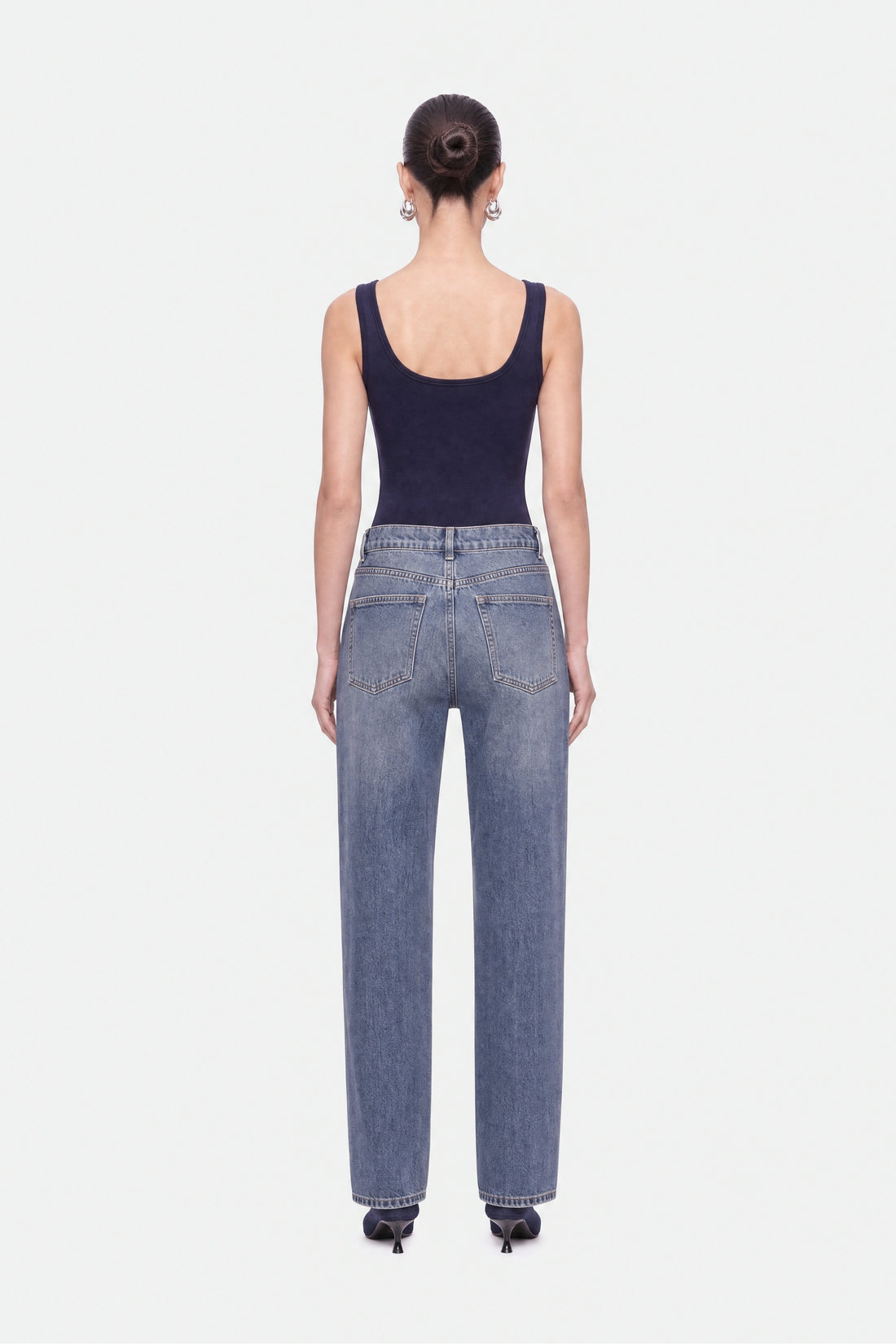 Crew Neck Crop Top