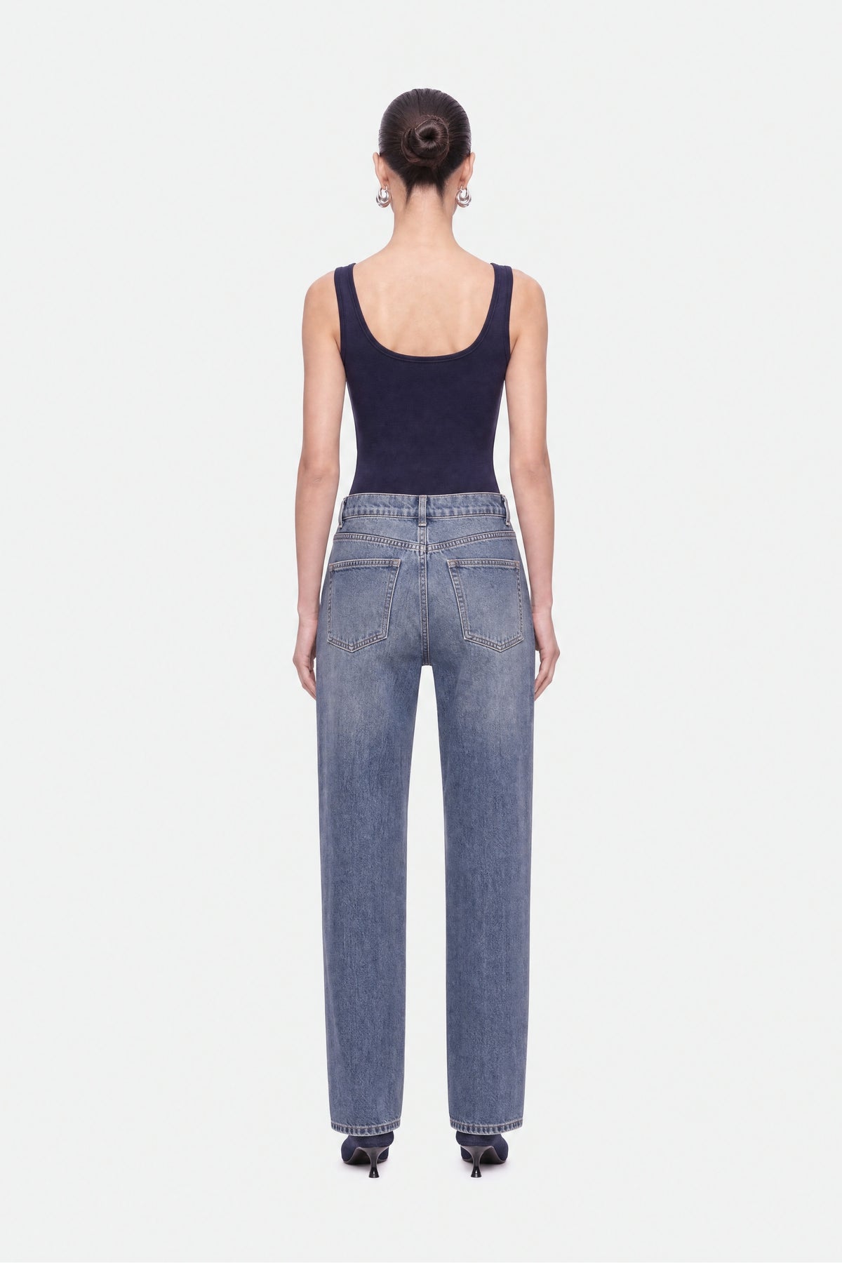 Crew Neck Crop Top