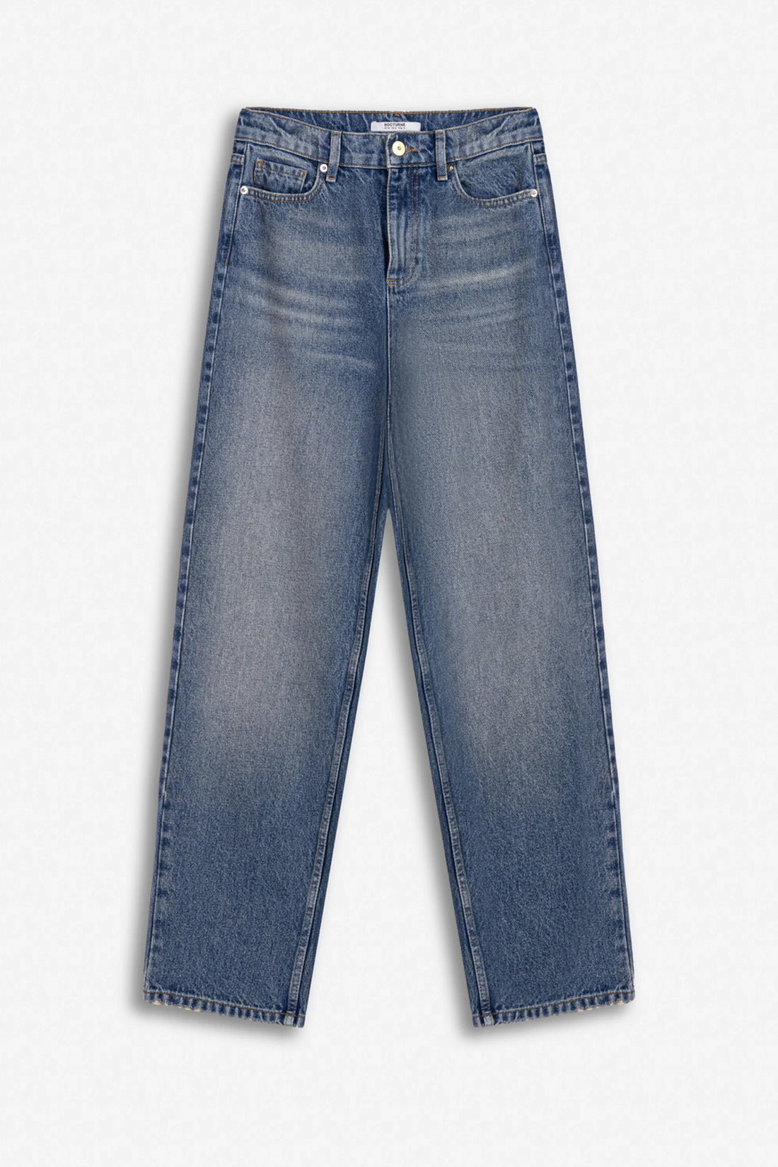 High-Waist Barrel Leg Jeans