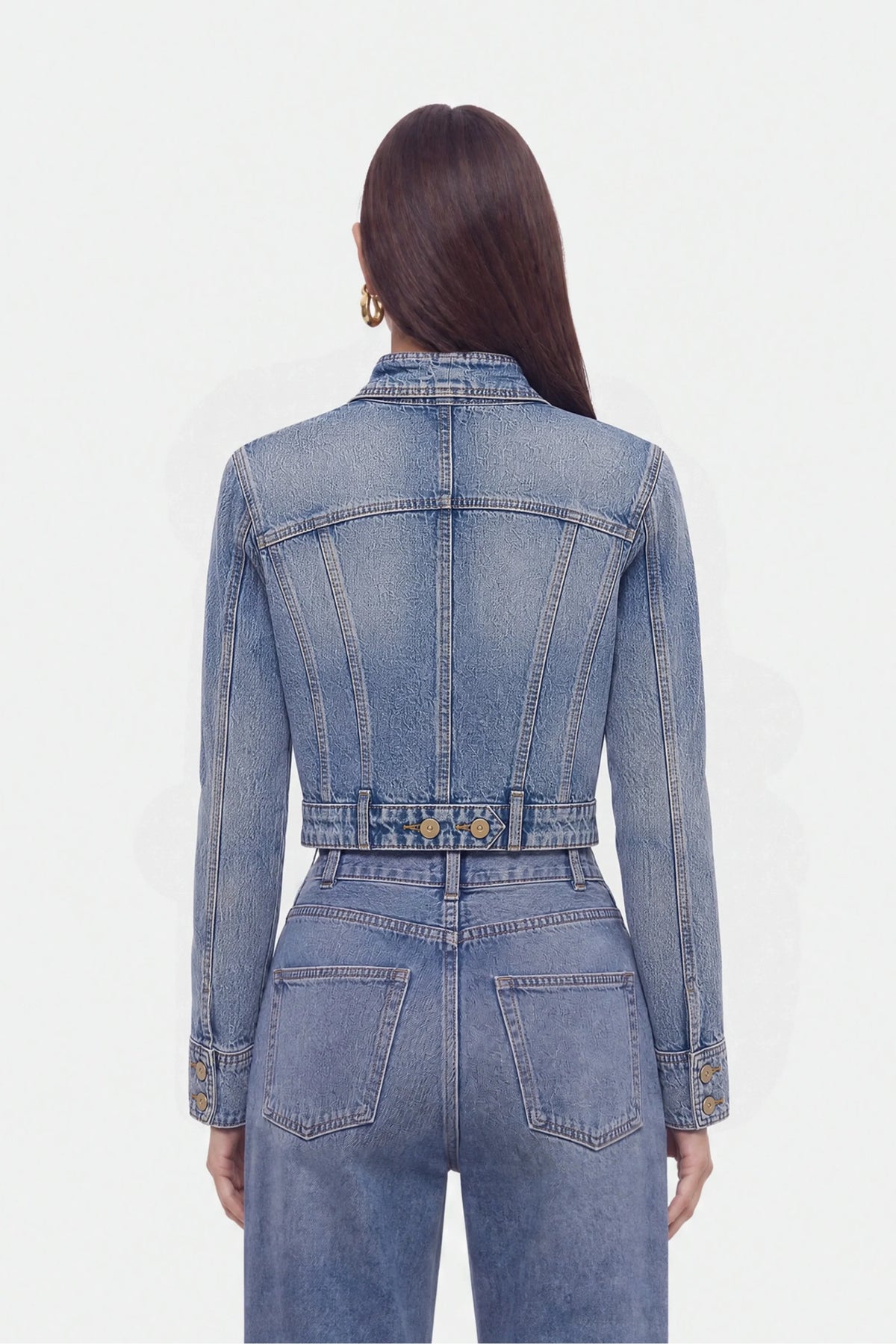 High-Waist Barrel Leg Jeans