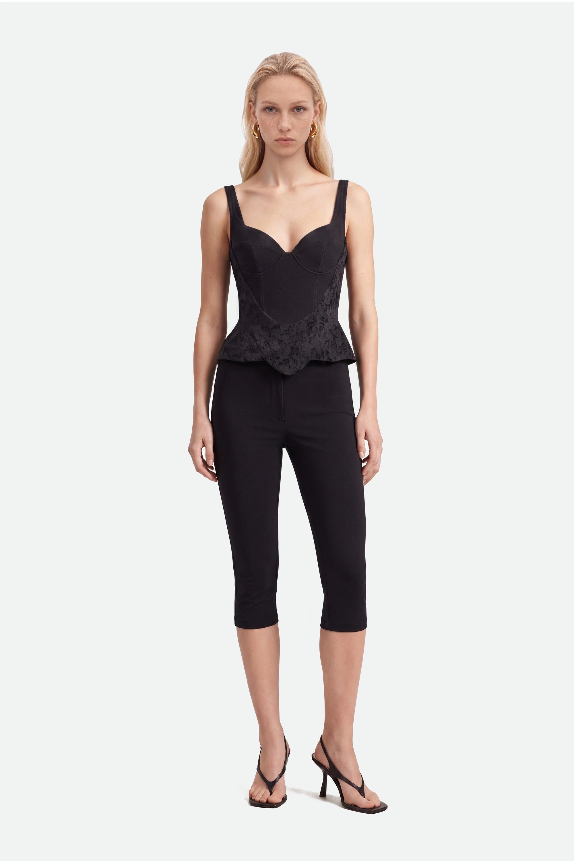 Boned Sweetheart Bustier Top
