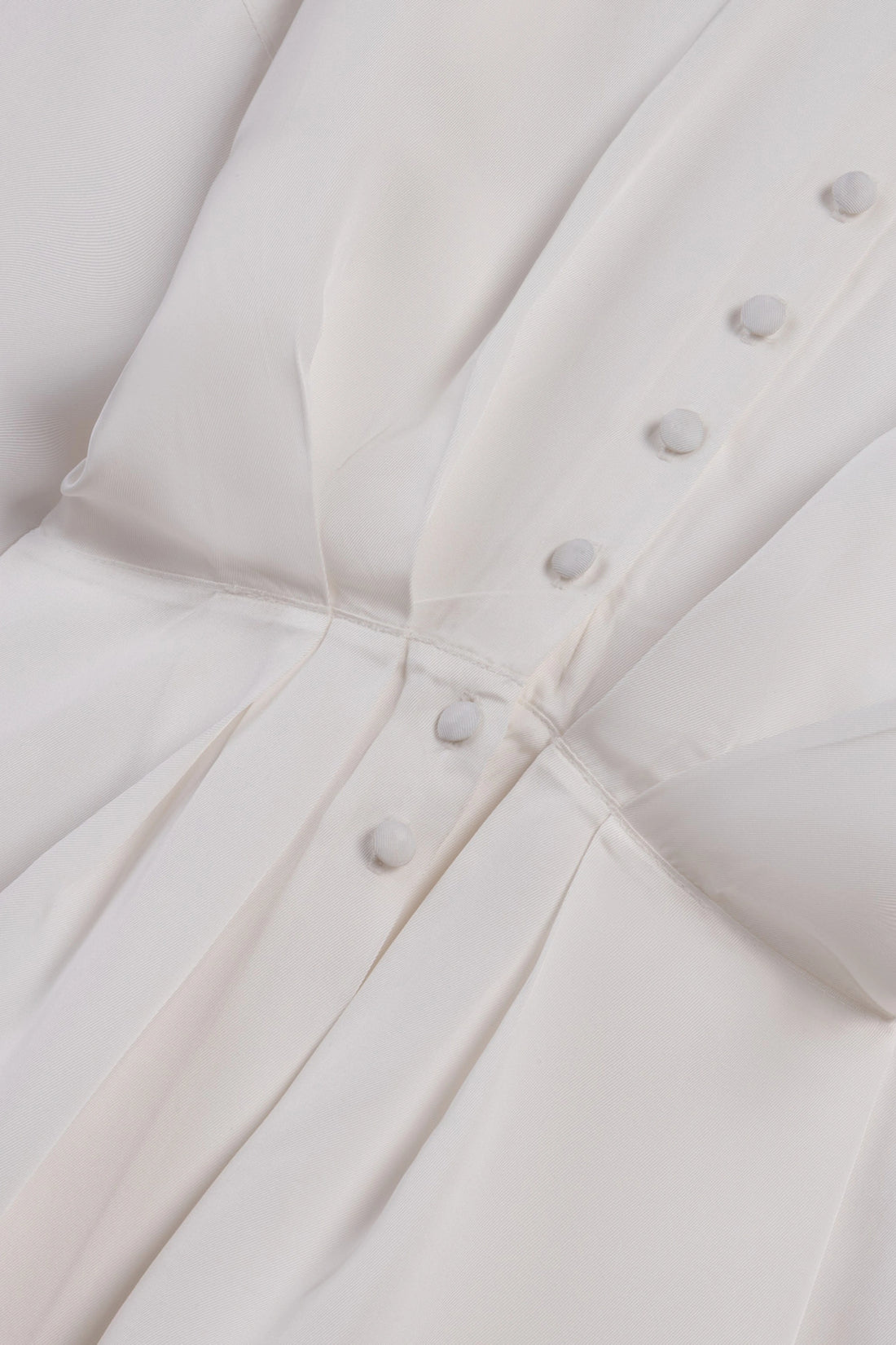 Tie Detail Stand Collar Shirt