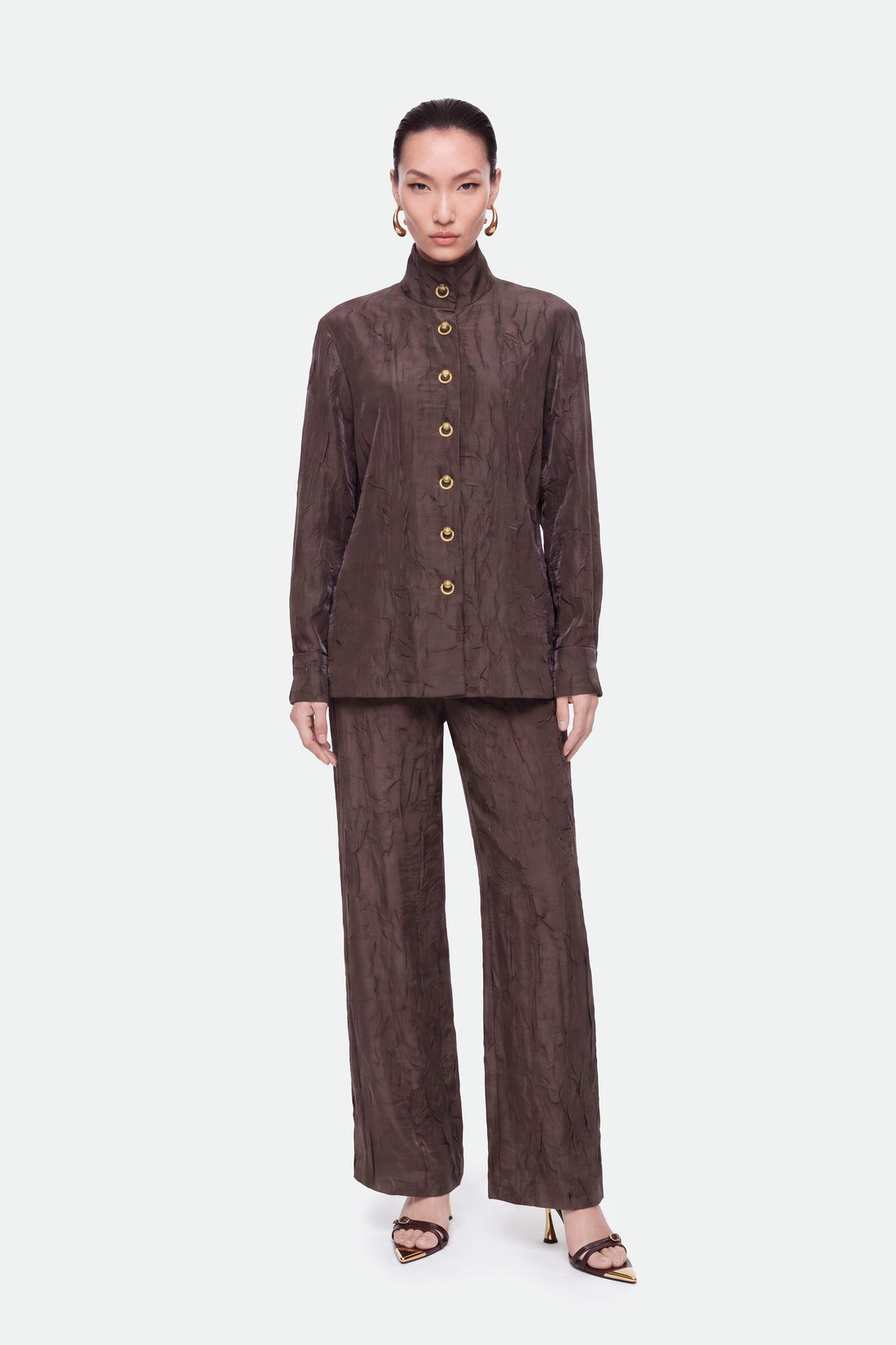 Stand Collar Shirt