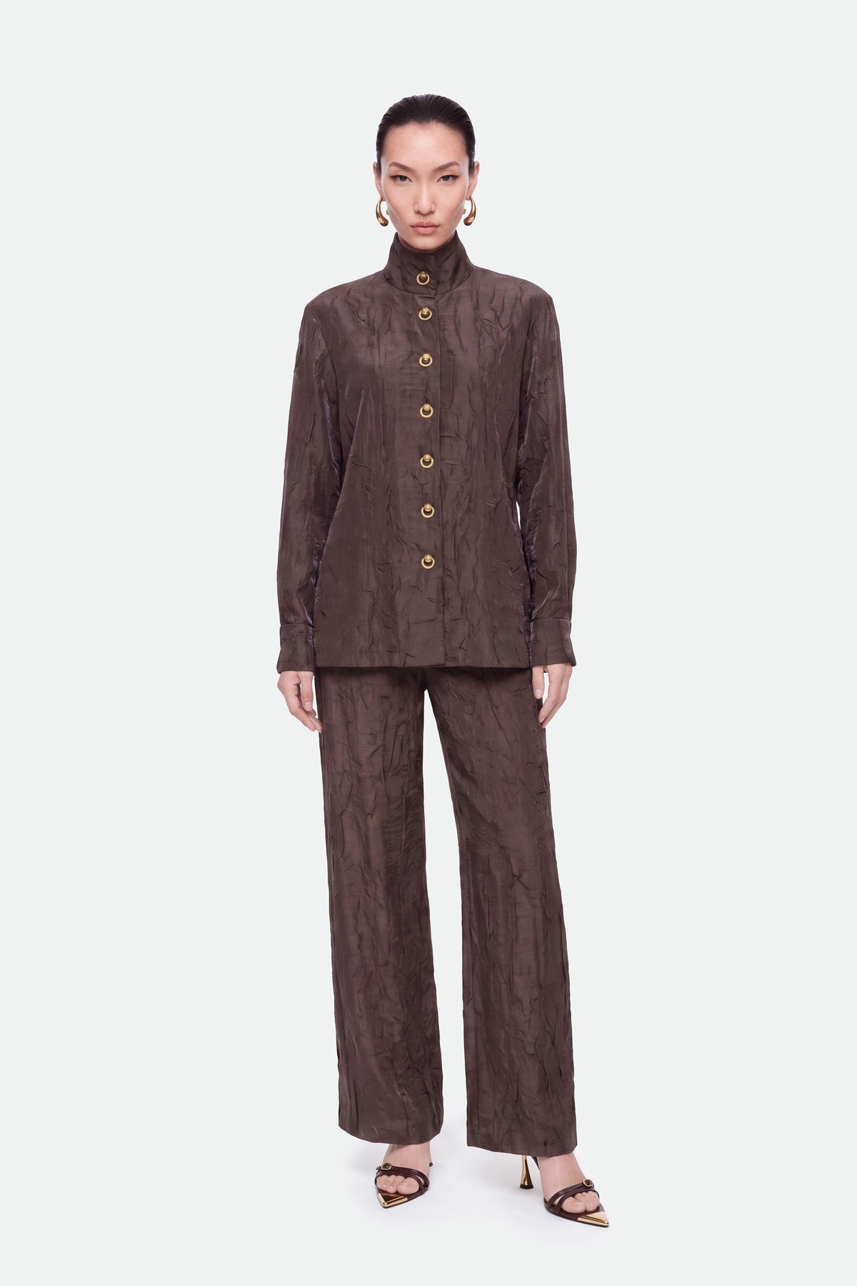 Stand Collar Shirt