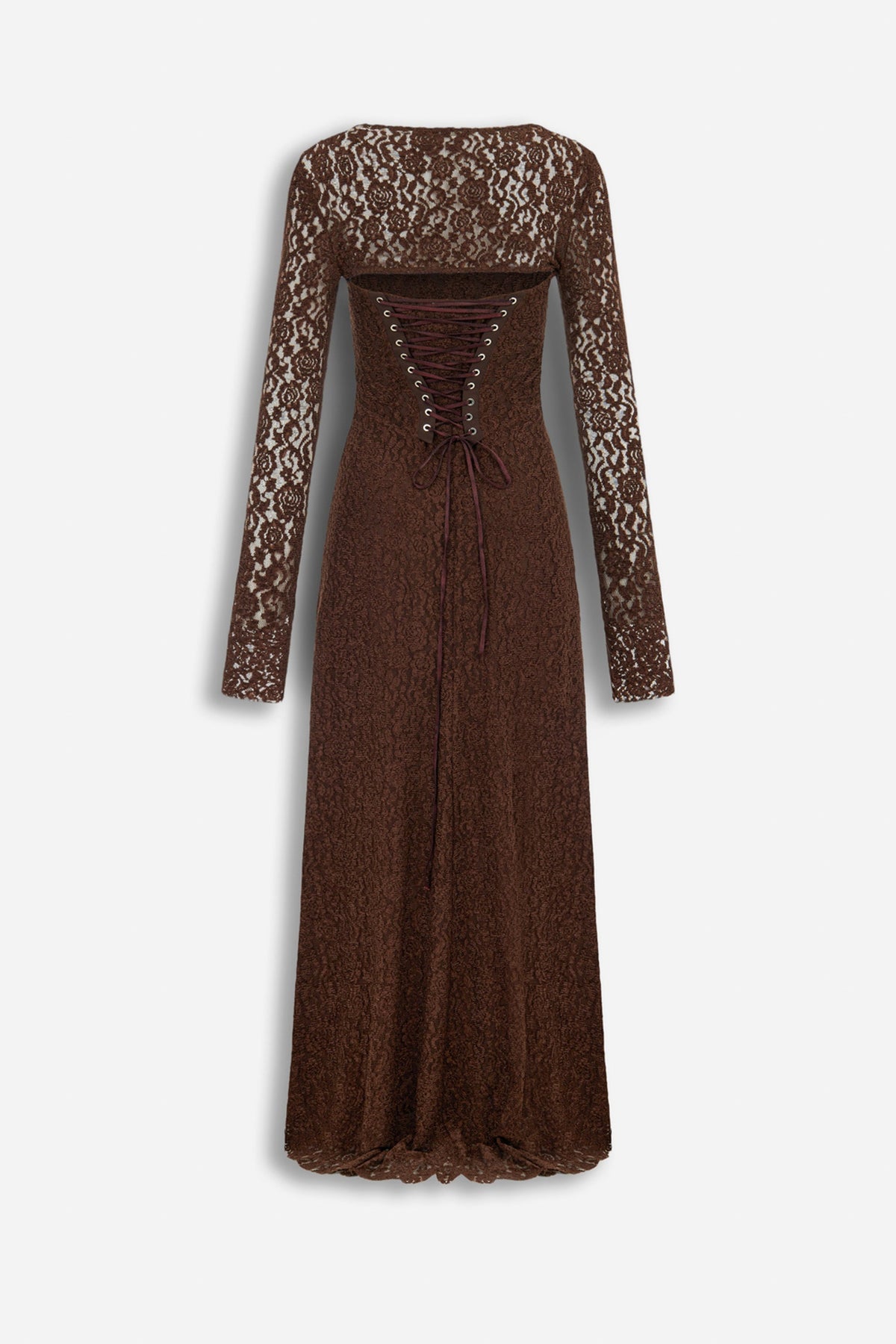 Eyelet Lace Maxi Dress