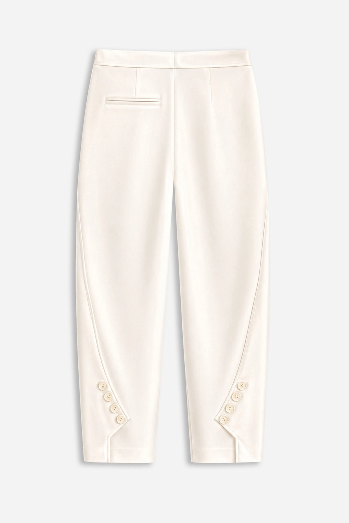 High-Waist Balloon-Leg Trousers