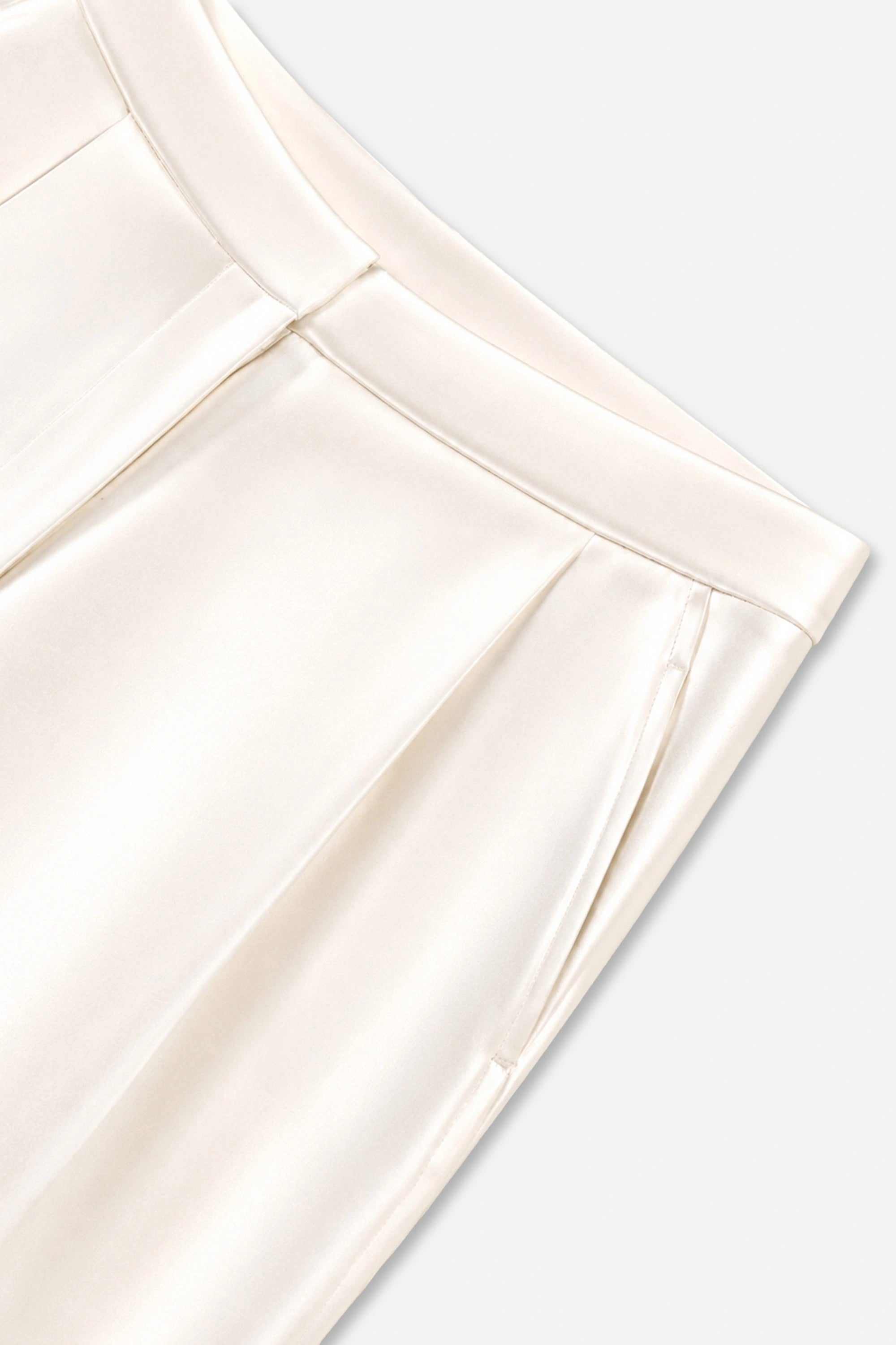 High-Waist Balloon-Leg Trousers