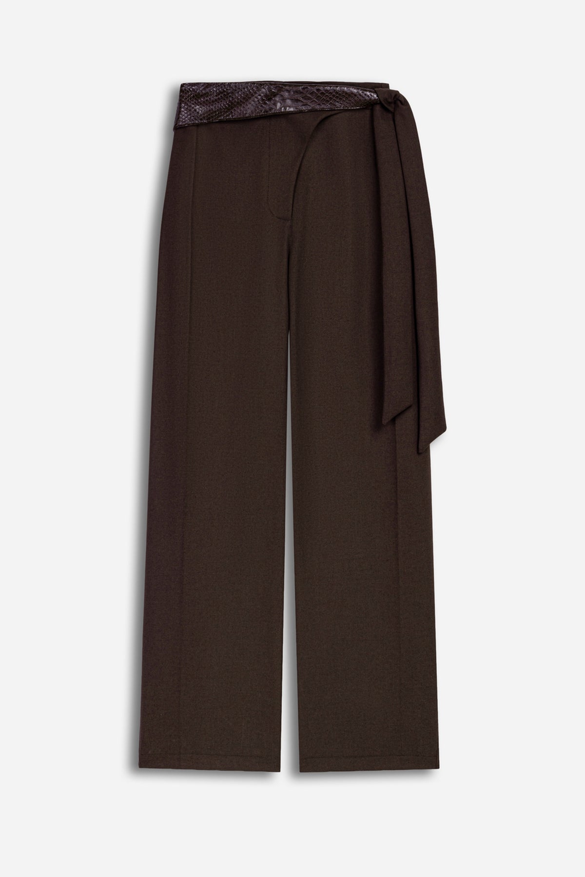 Tie Detail Trousers