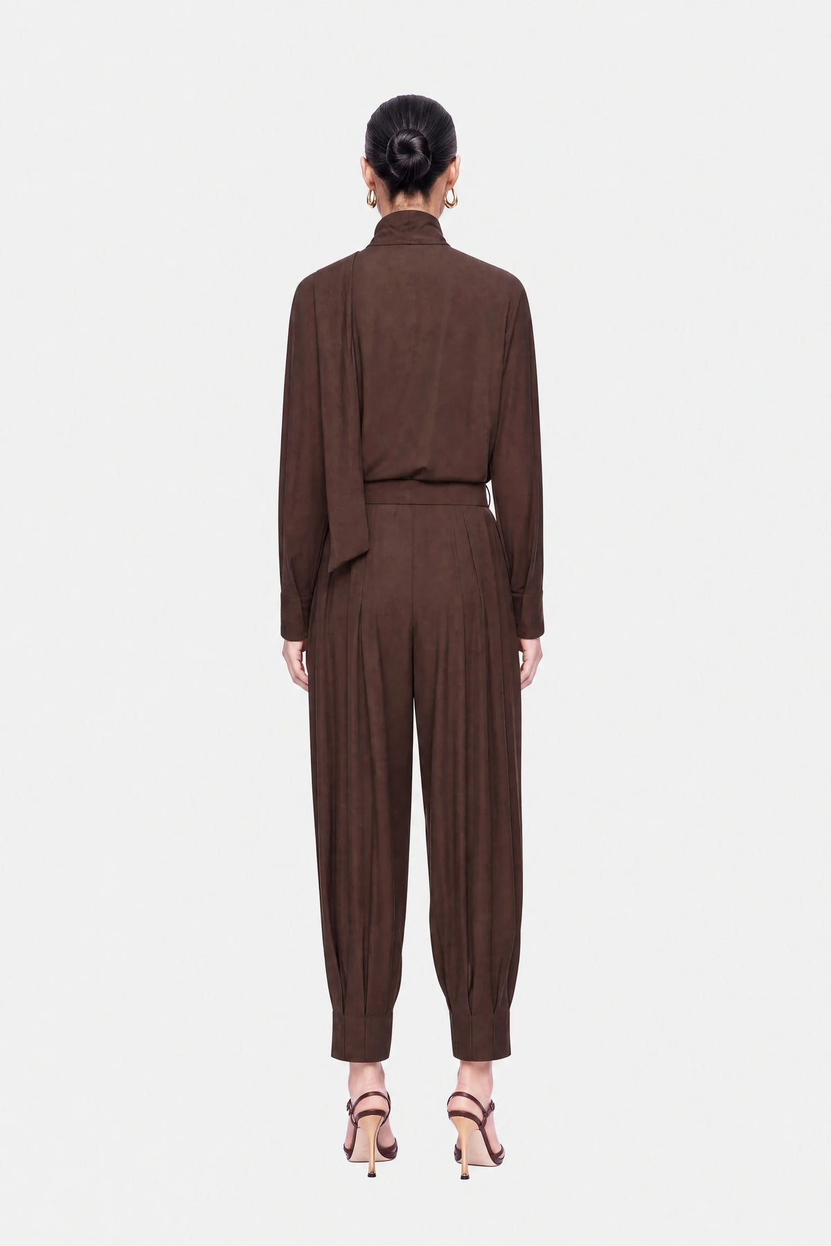 Belted Harem Trousers