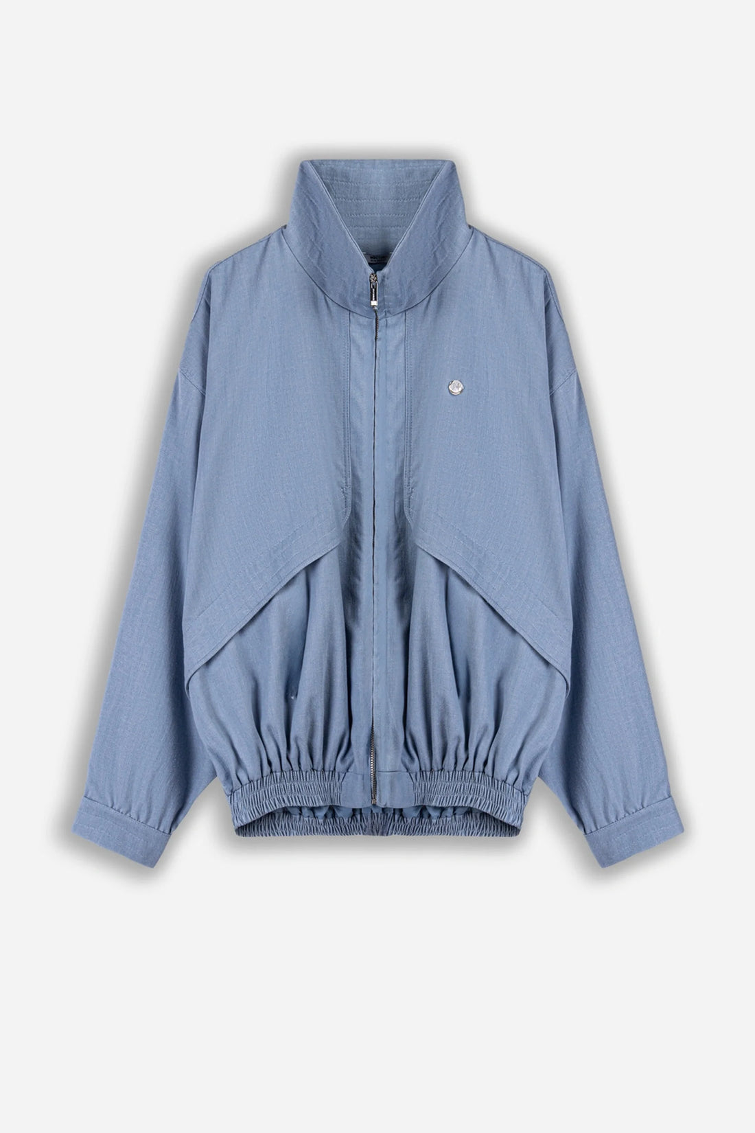 Zip Pocket Stand Collar Jacket