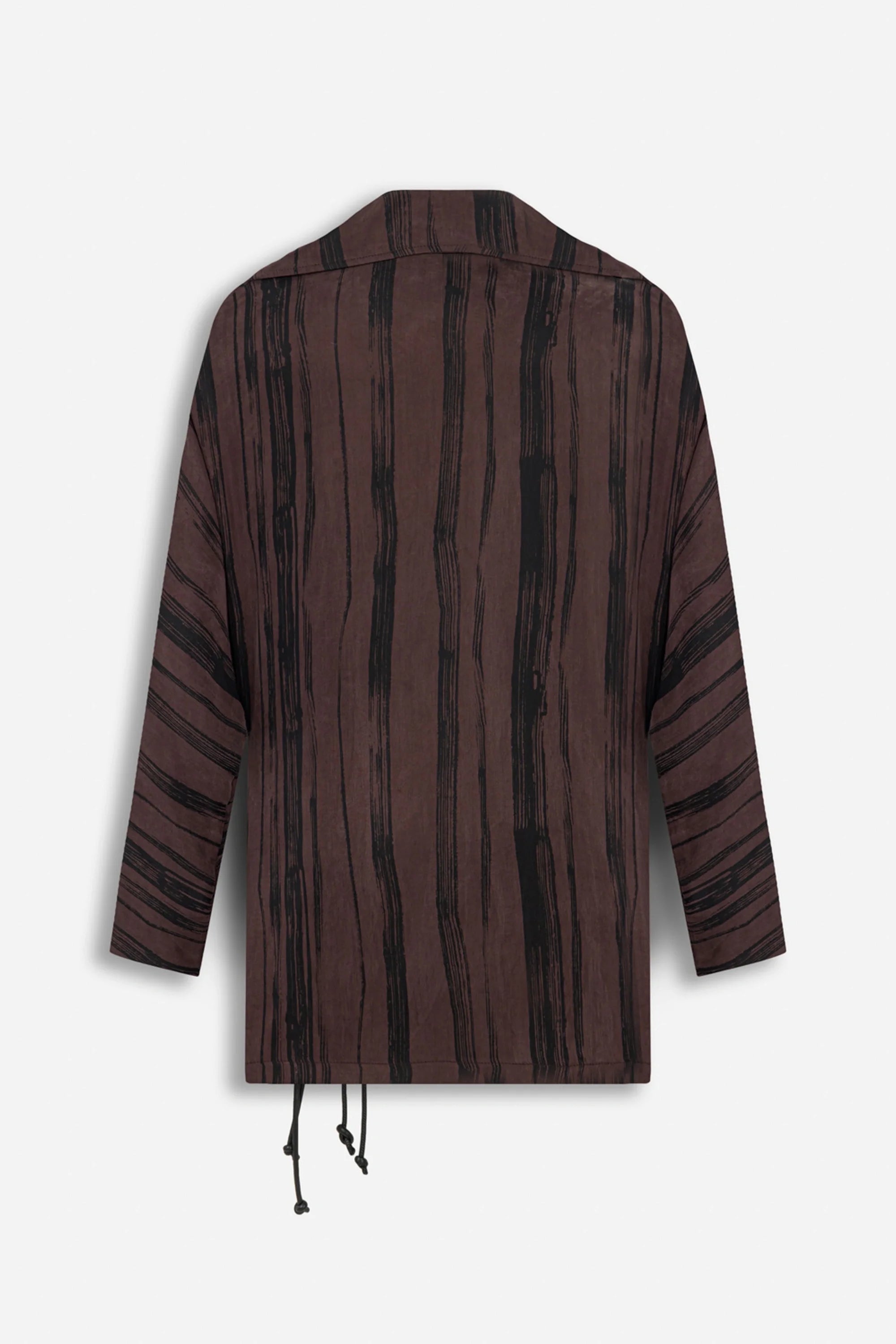 Printed Tie Wrap Jacket