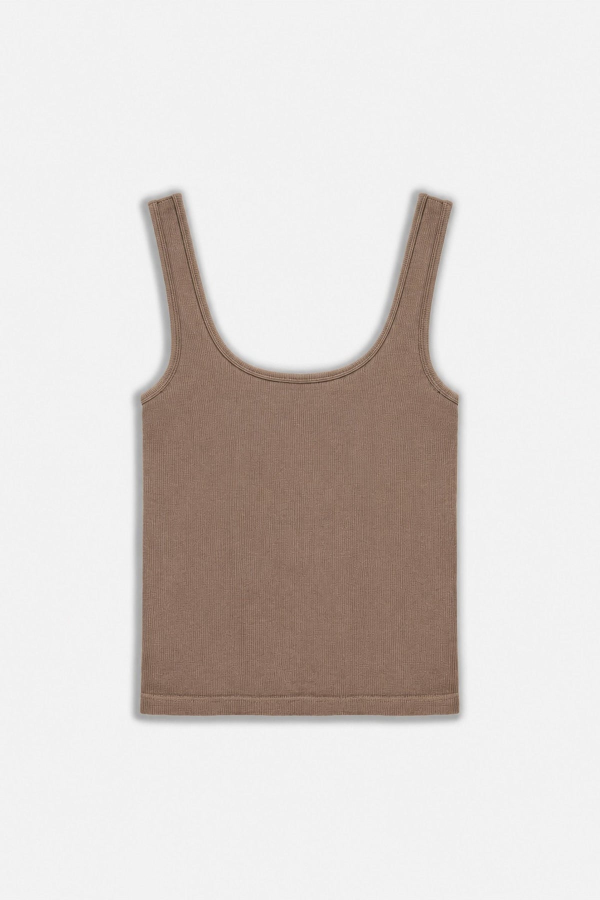 Logo Print Crew Neck Crop Top