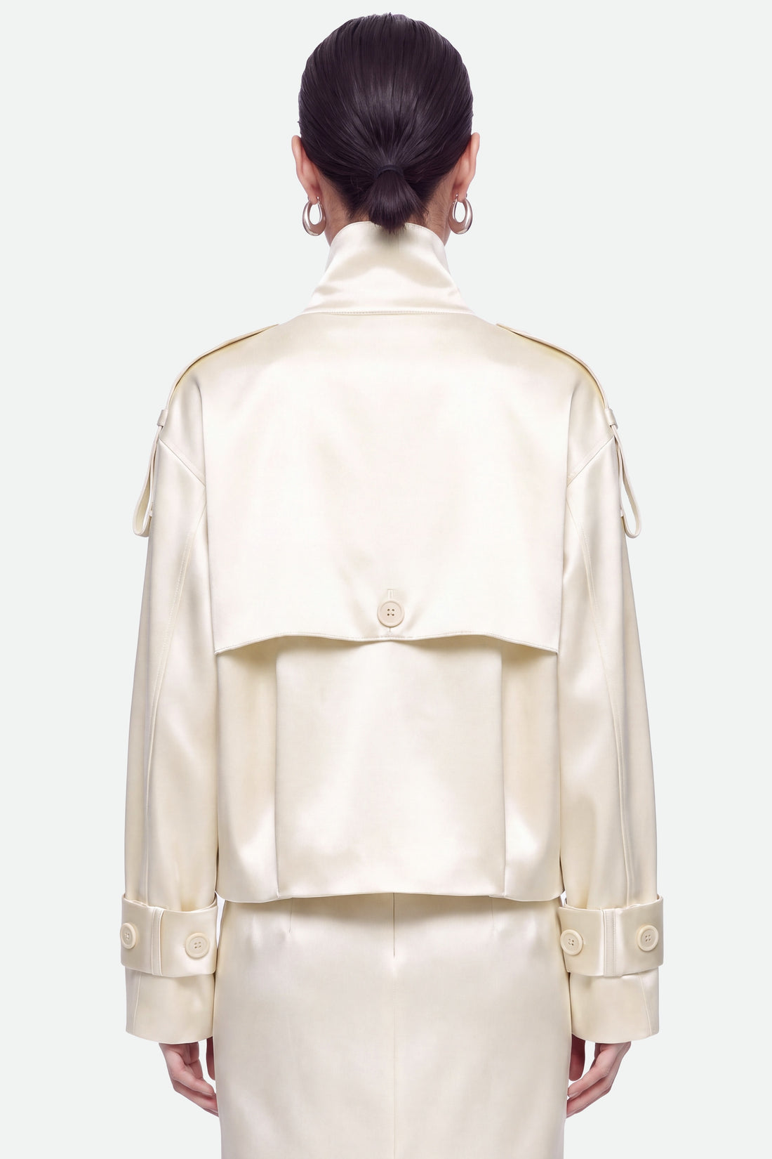 Oversized Double-Breasted Trench Coat