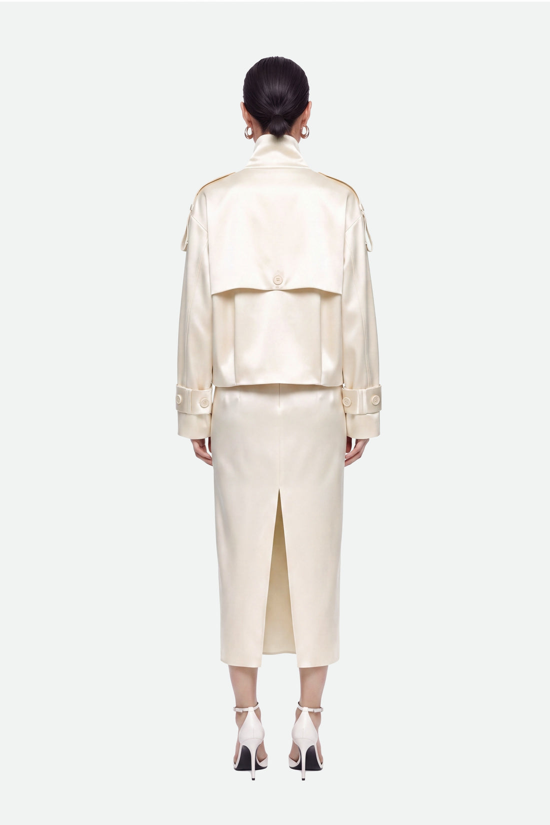 Oversized Double-Breasted Trench Coat
