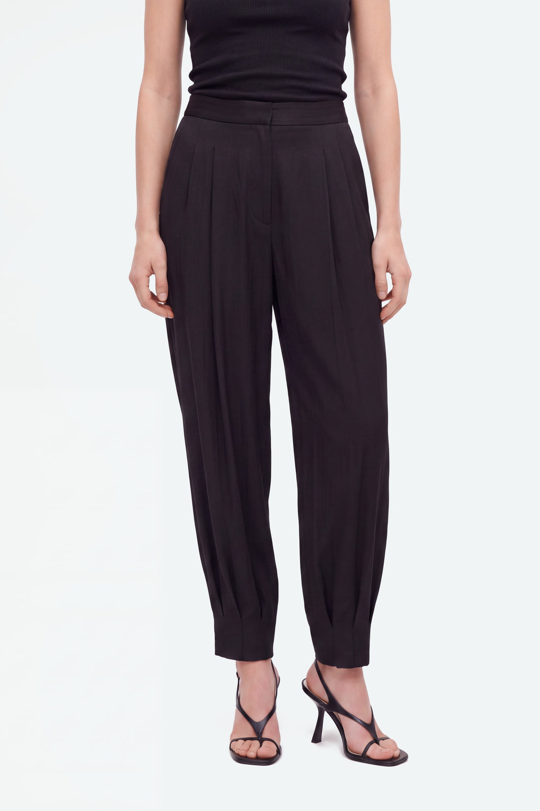 Belted Harem Trousers