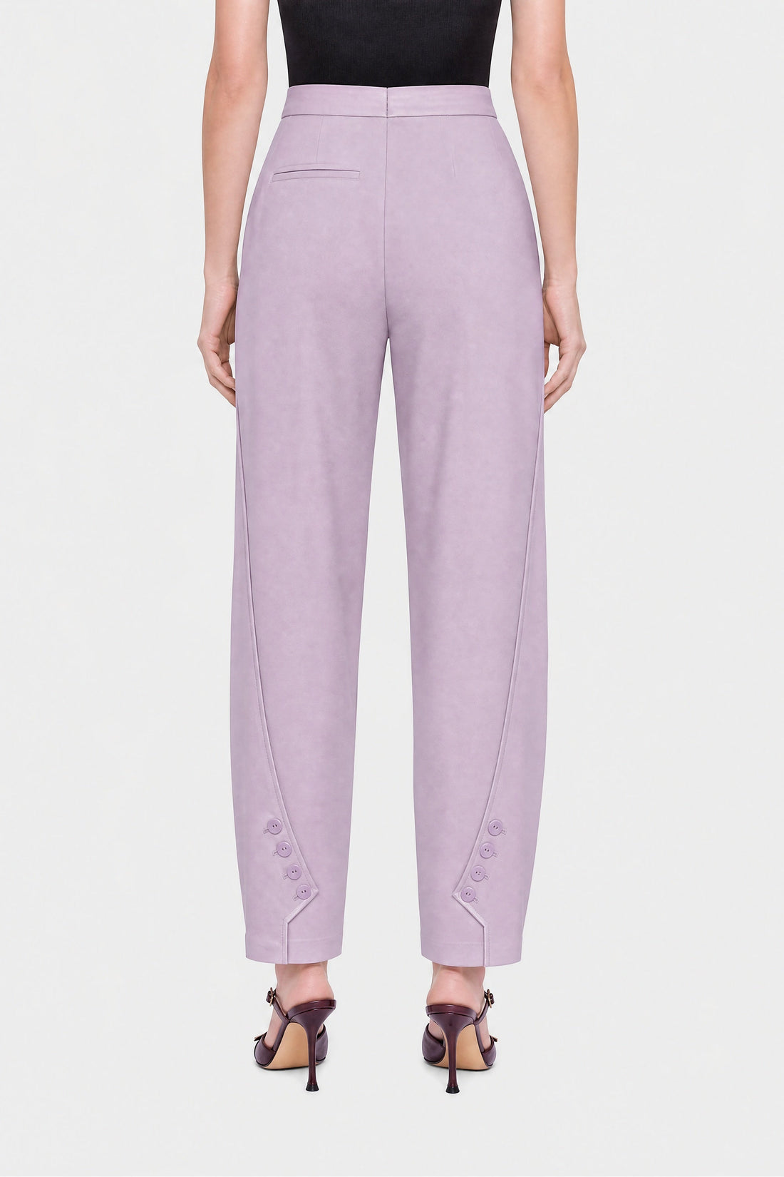 High Waist Balloon Leg Trousers