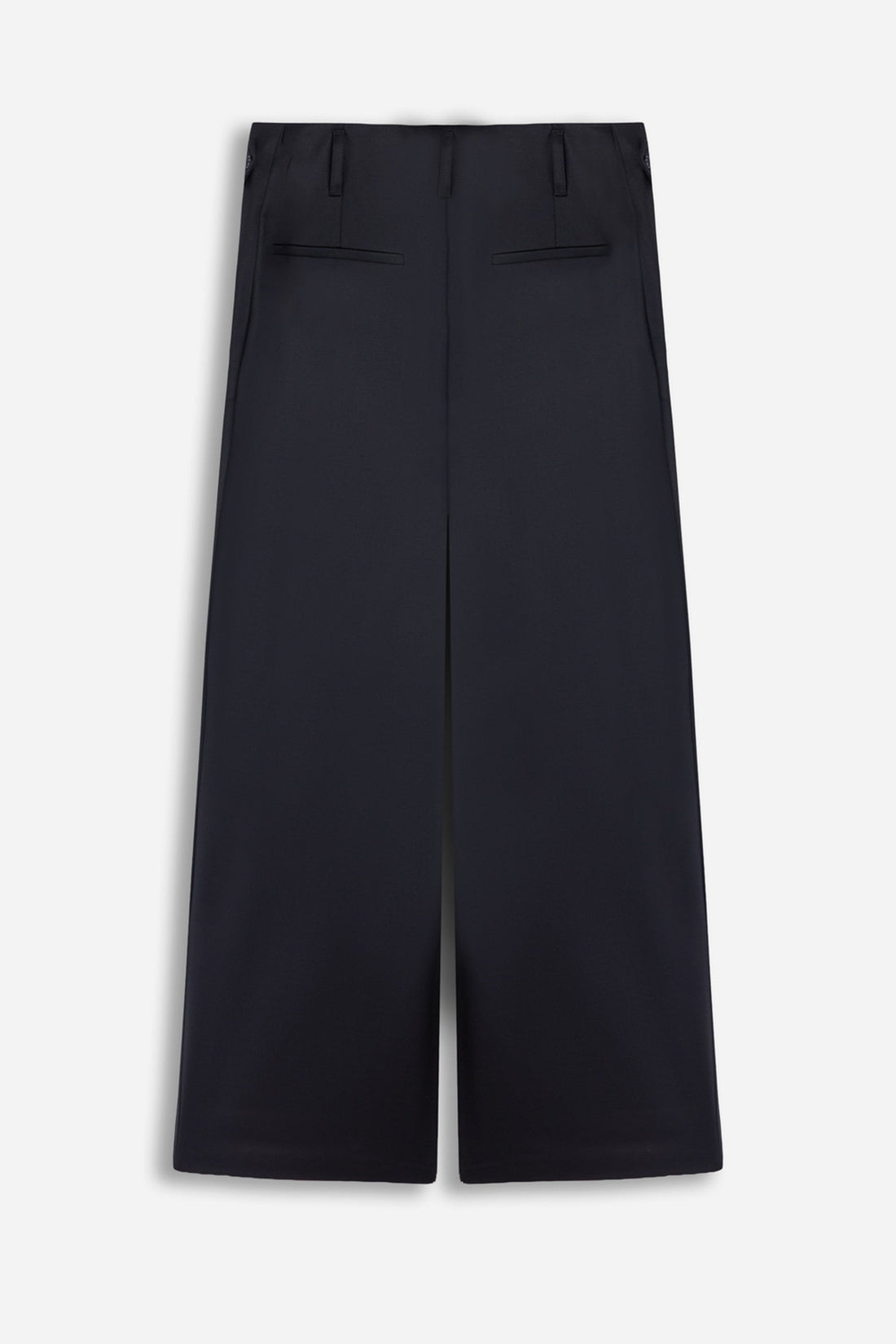 Double Pleat Belted Trousers