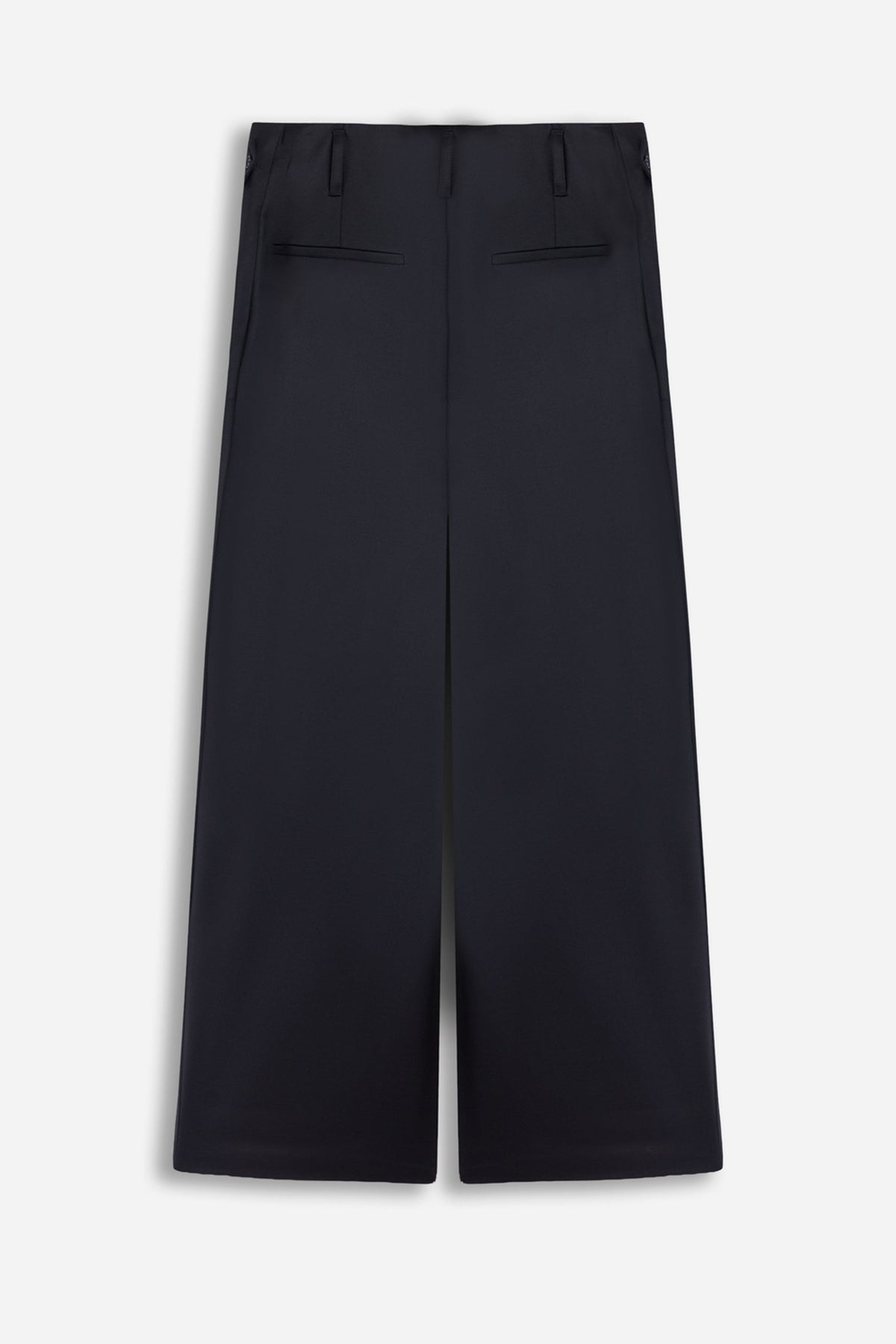 Double Pleat Belted Trousers