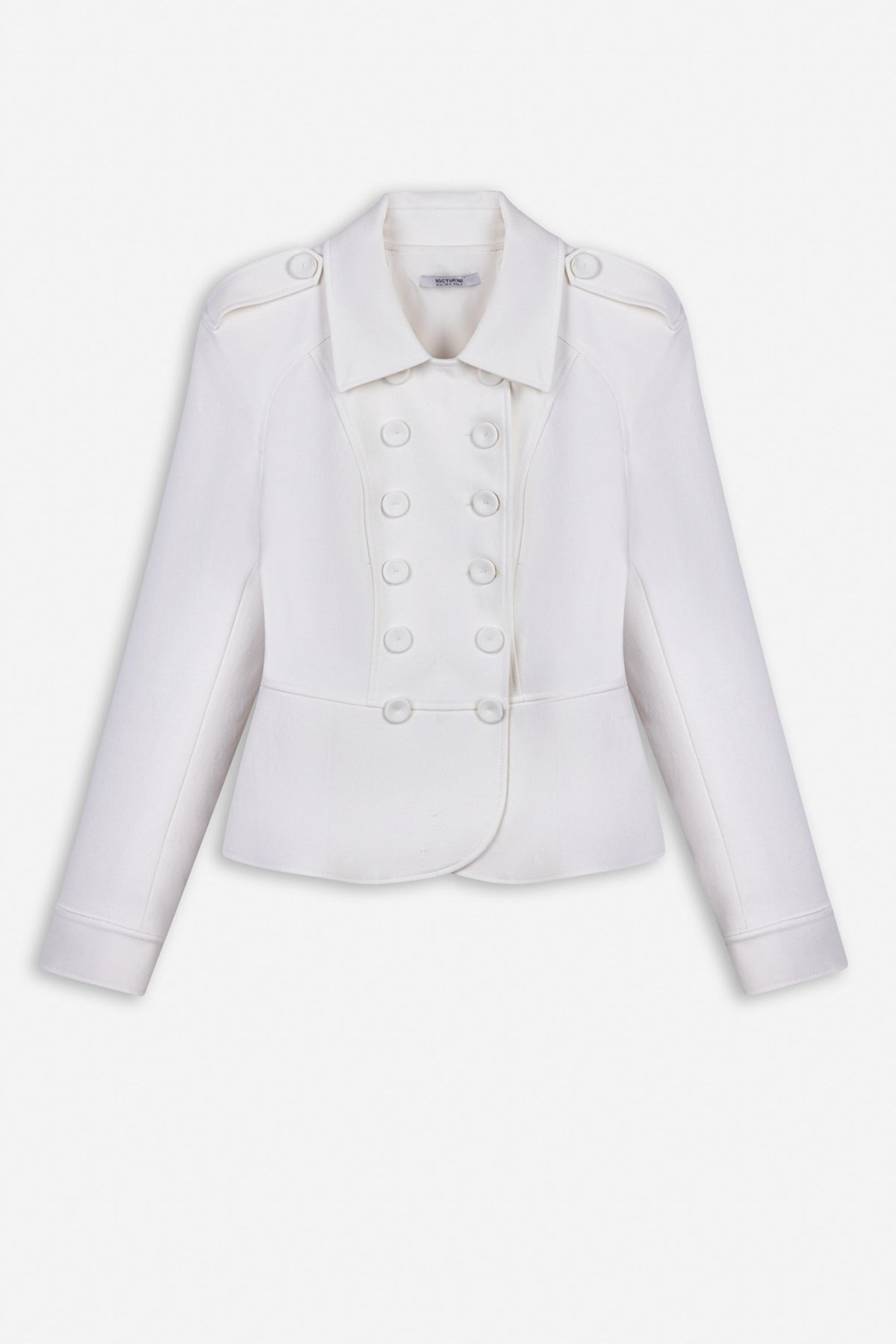 Double Breasted Epaulette Jacket