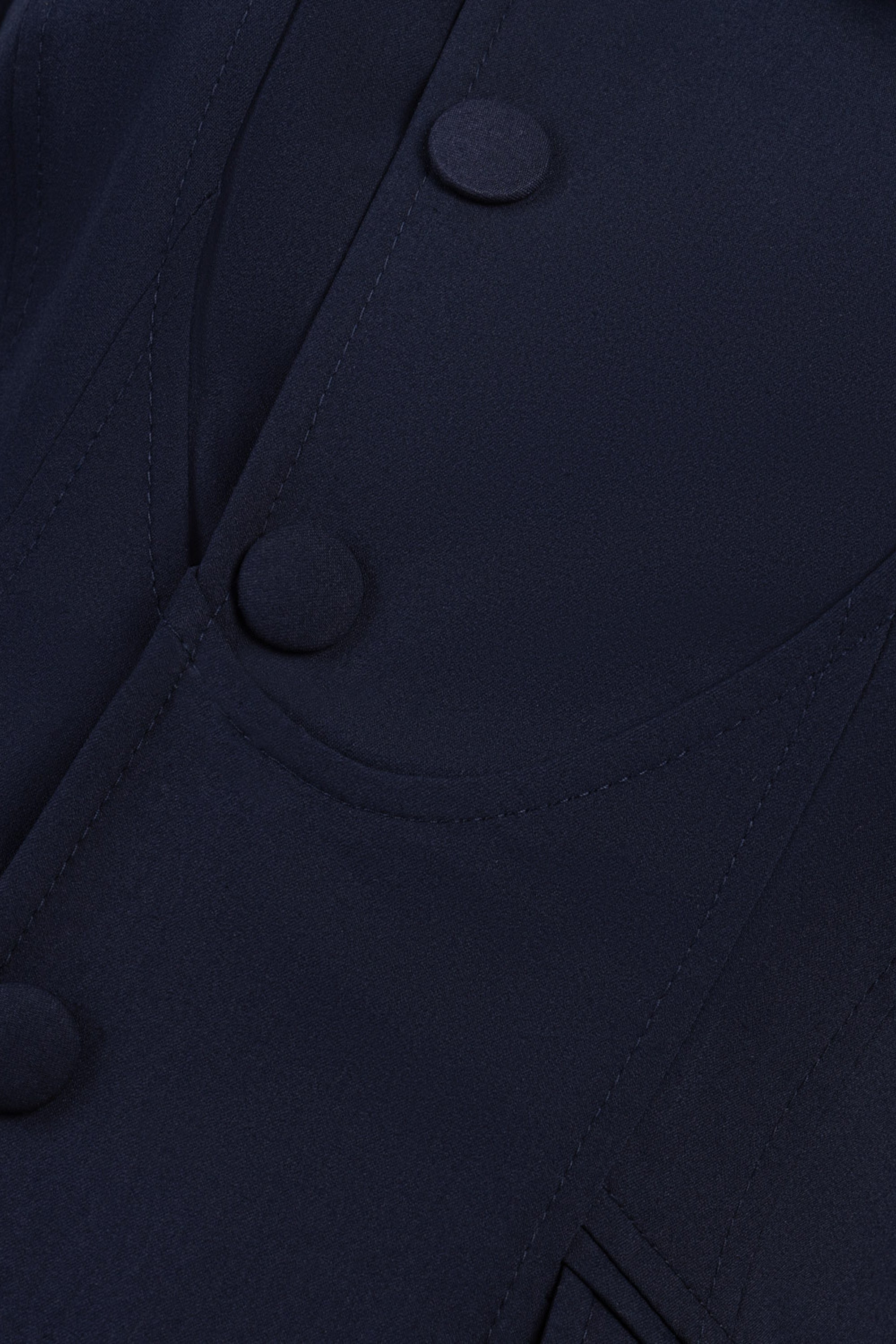 Double Breasted Stand Collar Jacket