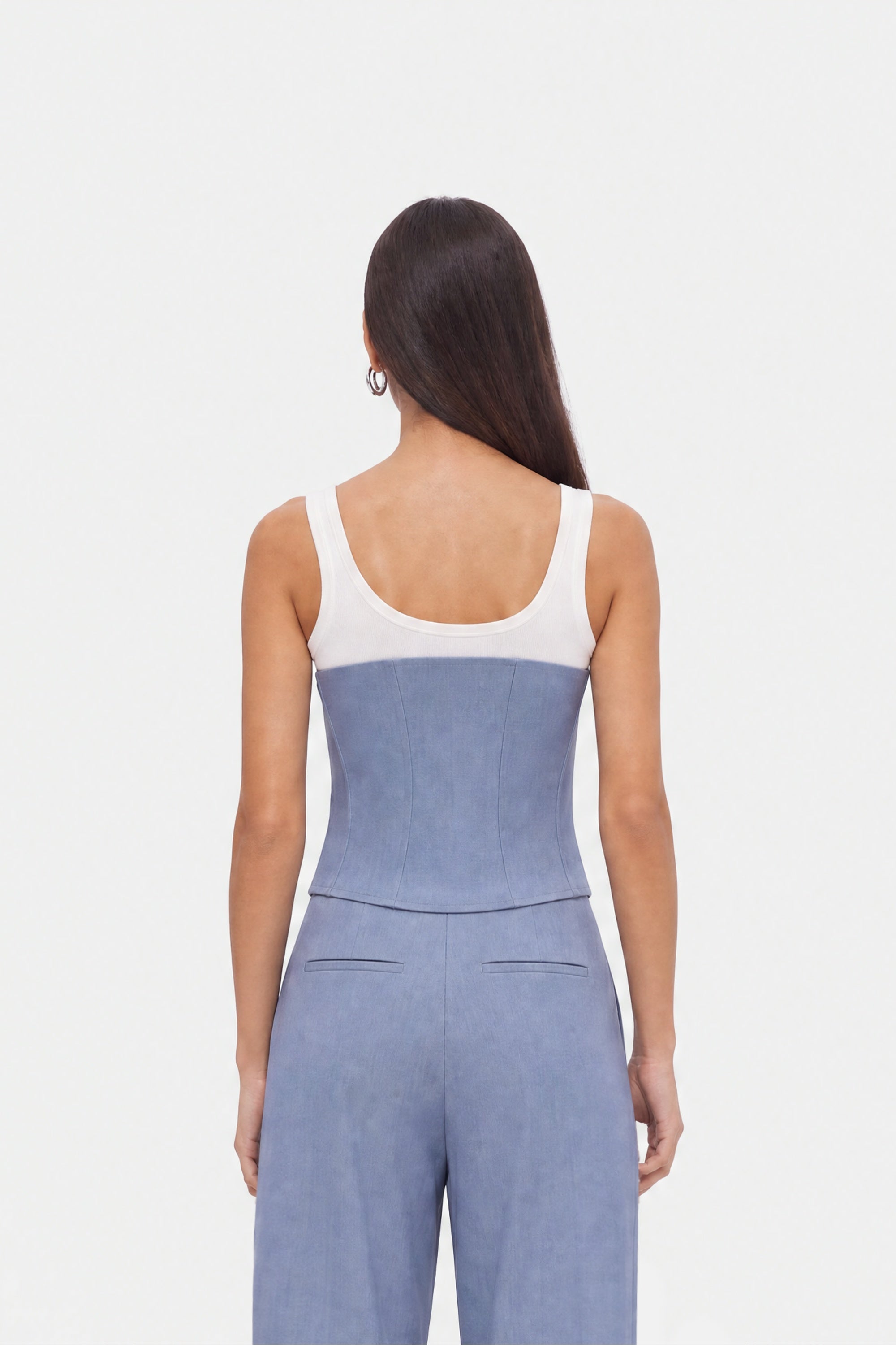 Corset Detail Blouse