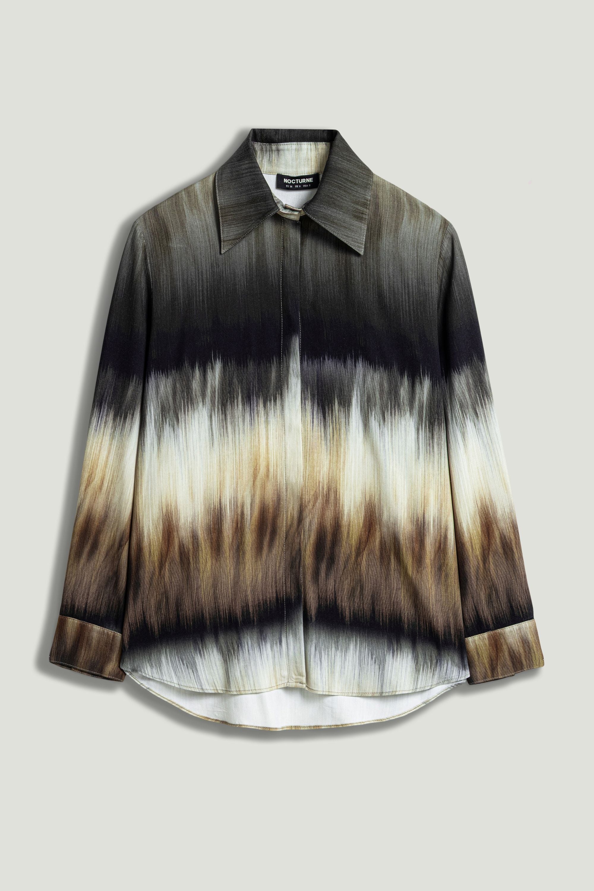 Tie-Dye Patterned Shirt