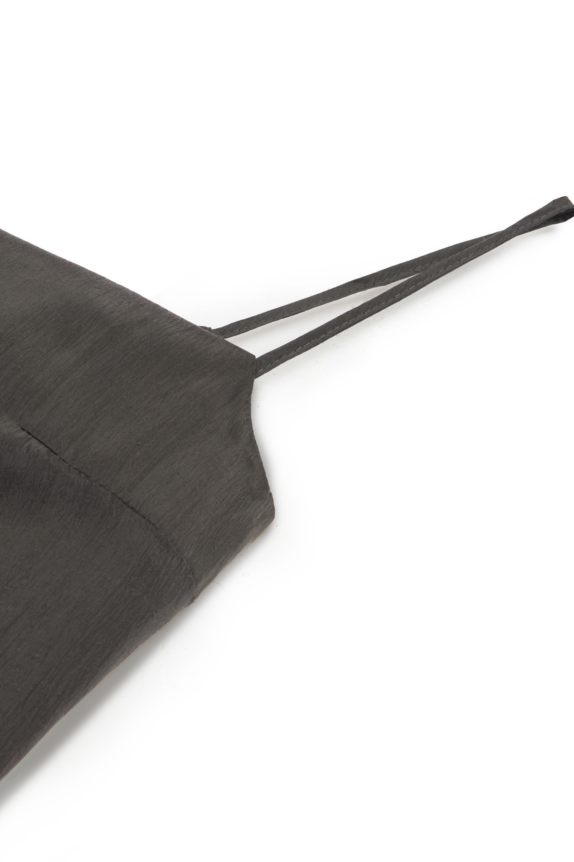 Anthracite Slit Strap Blouse