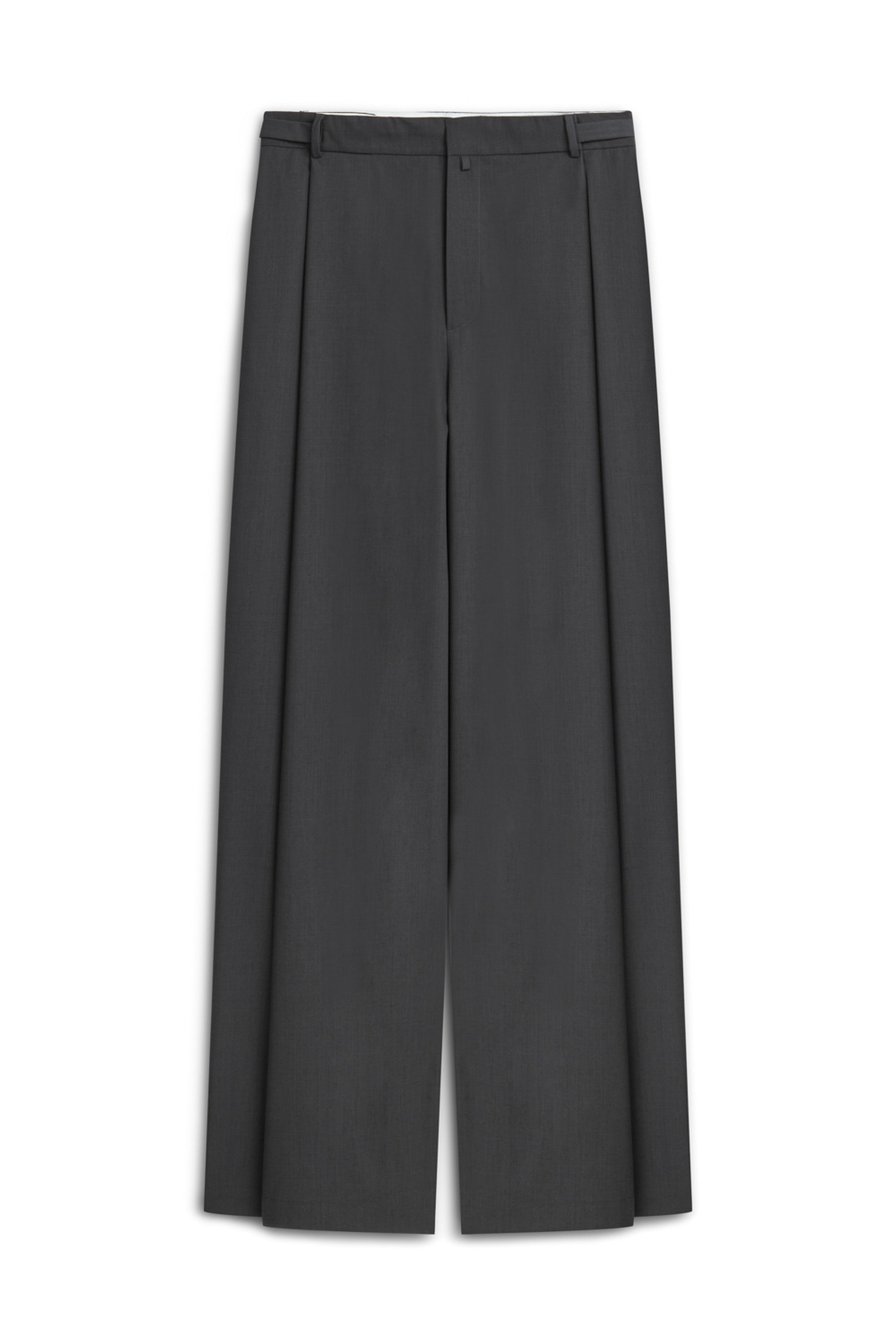 Anthracite Belt Detailed Pants