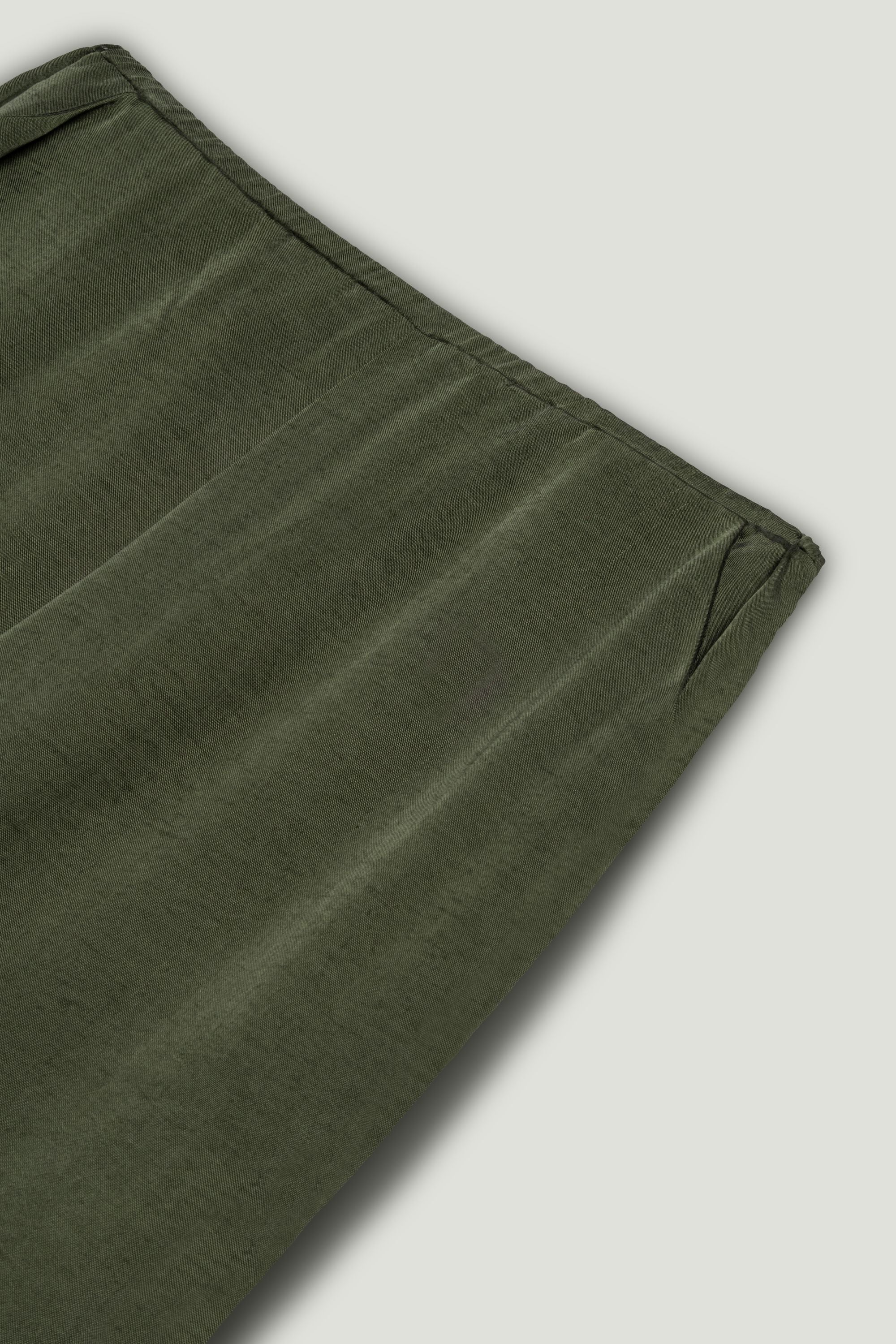 Fluid Tailored Wide-Leg Pants