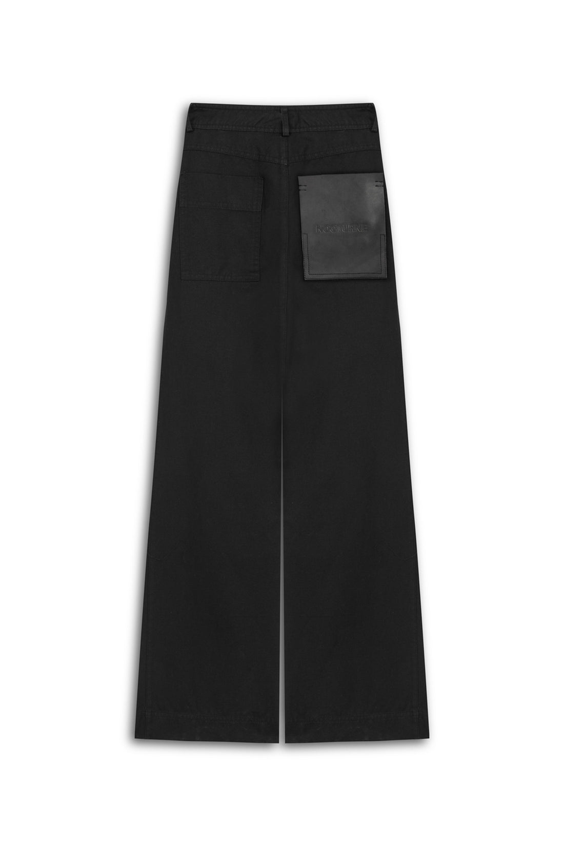 Black Waist Detailed Trousers