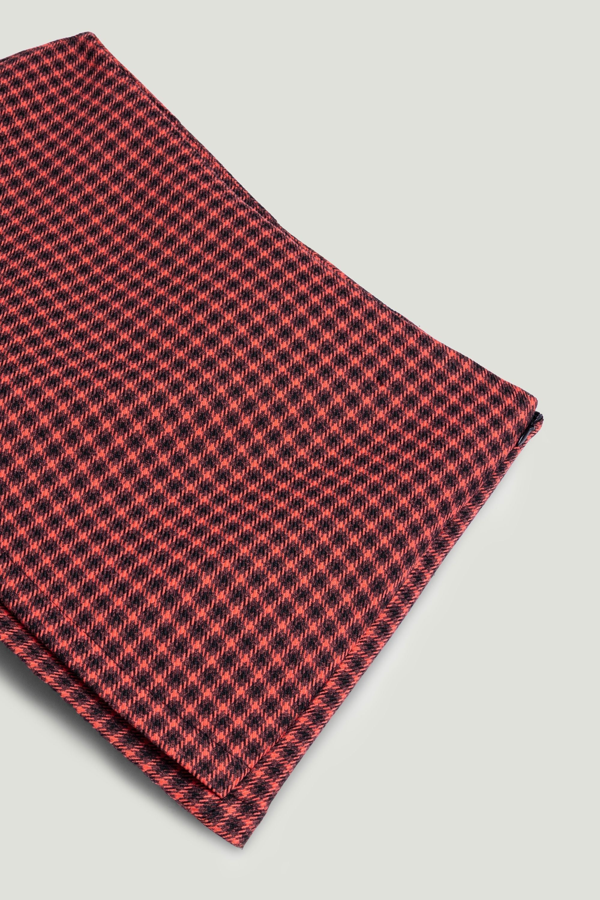 Checked High-Rise Mini Skort