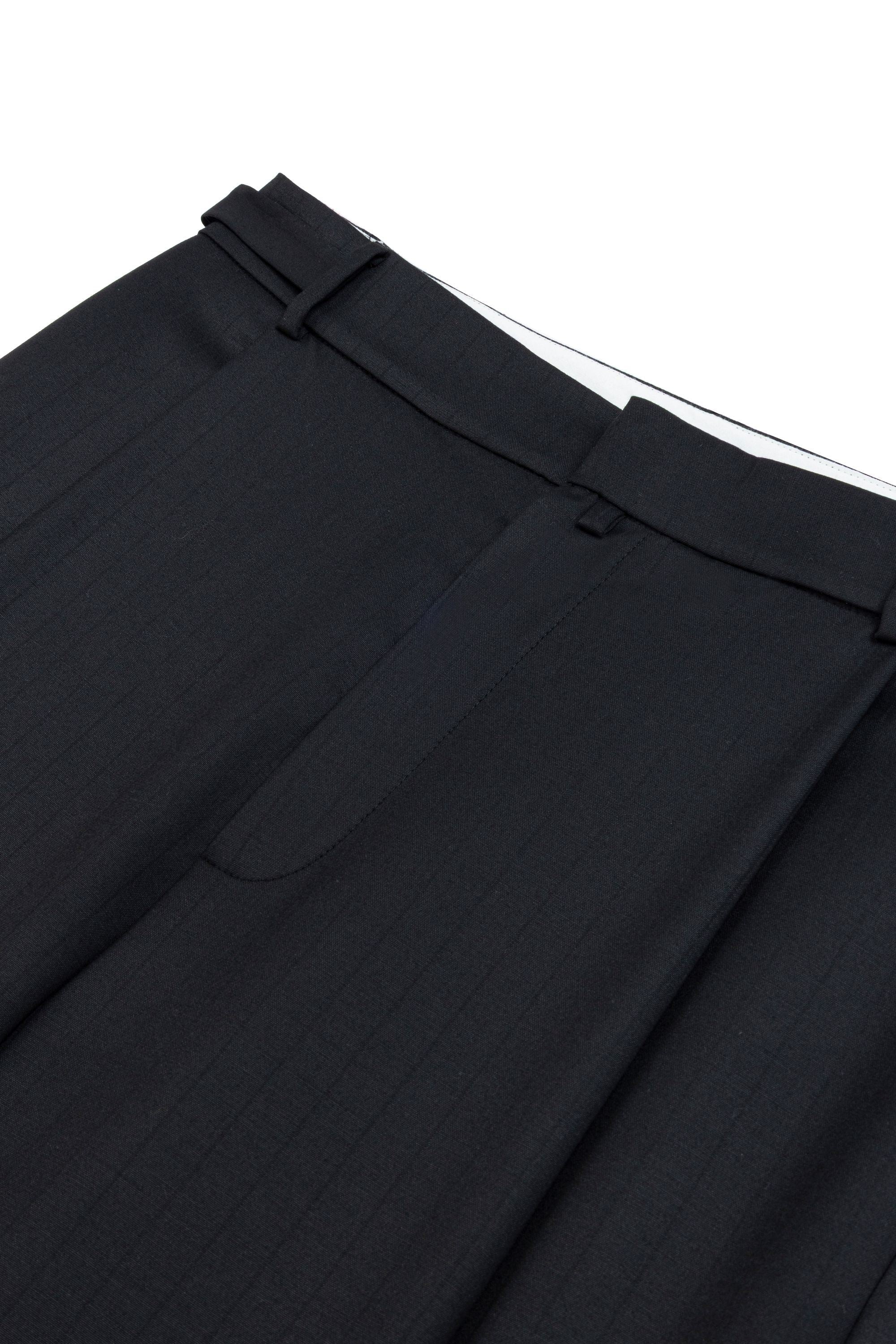 Black Pants with Waist Details