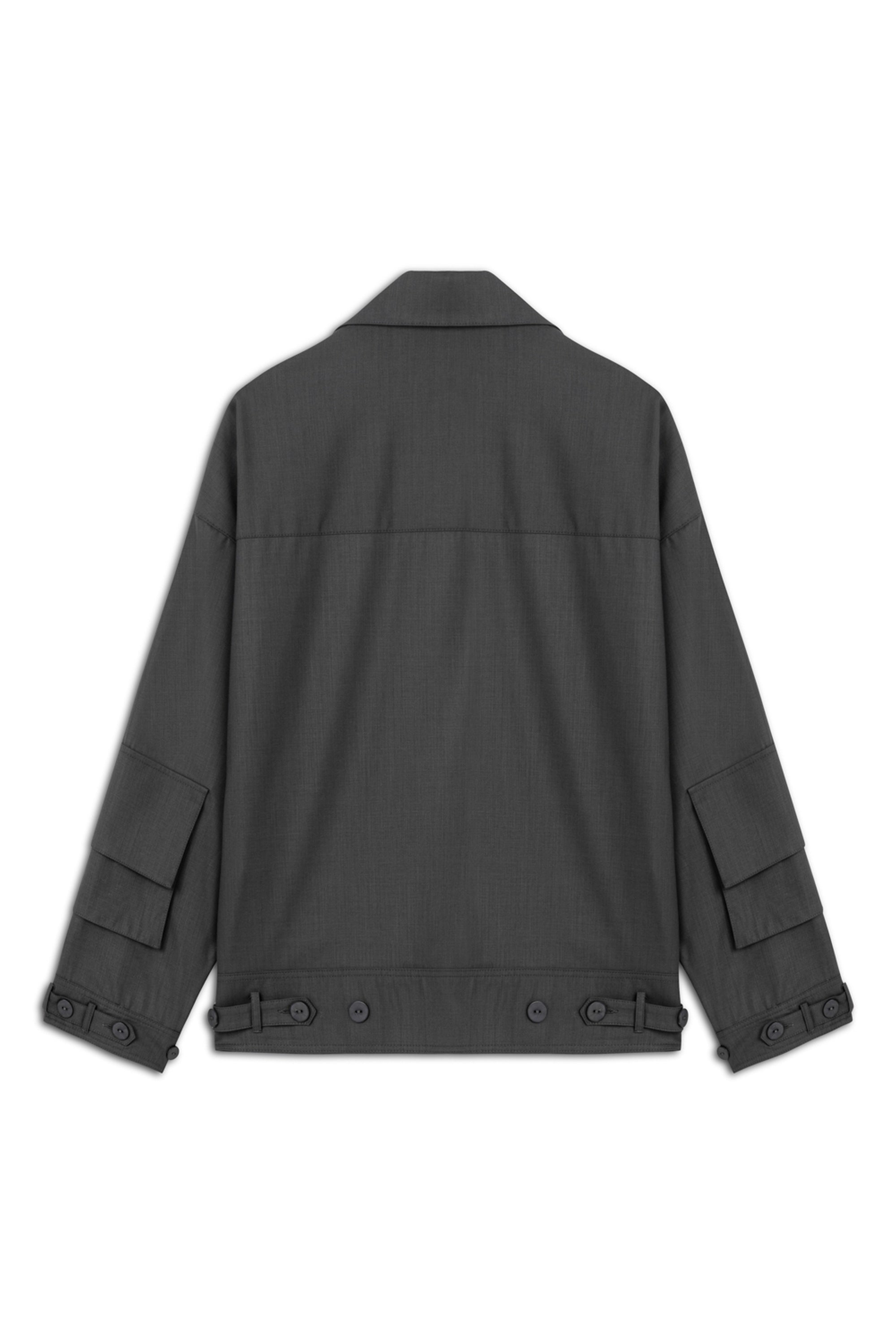 Anthracite Cargo Pocket Jacket