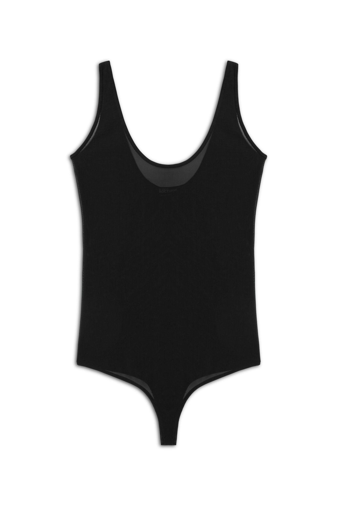 Black Sheer Bodysuit