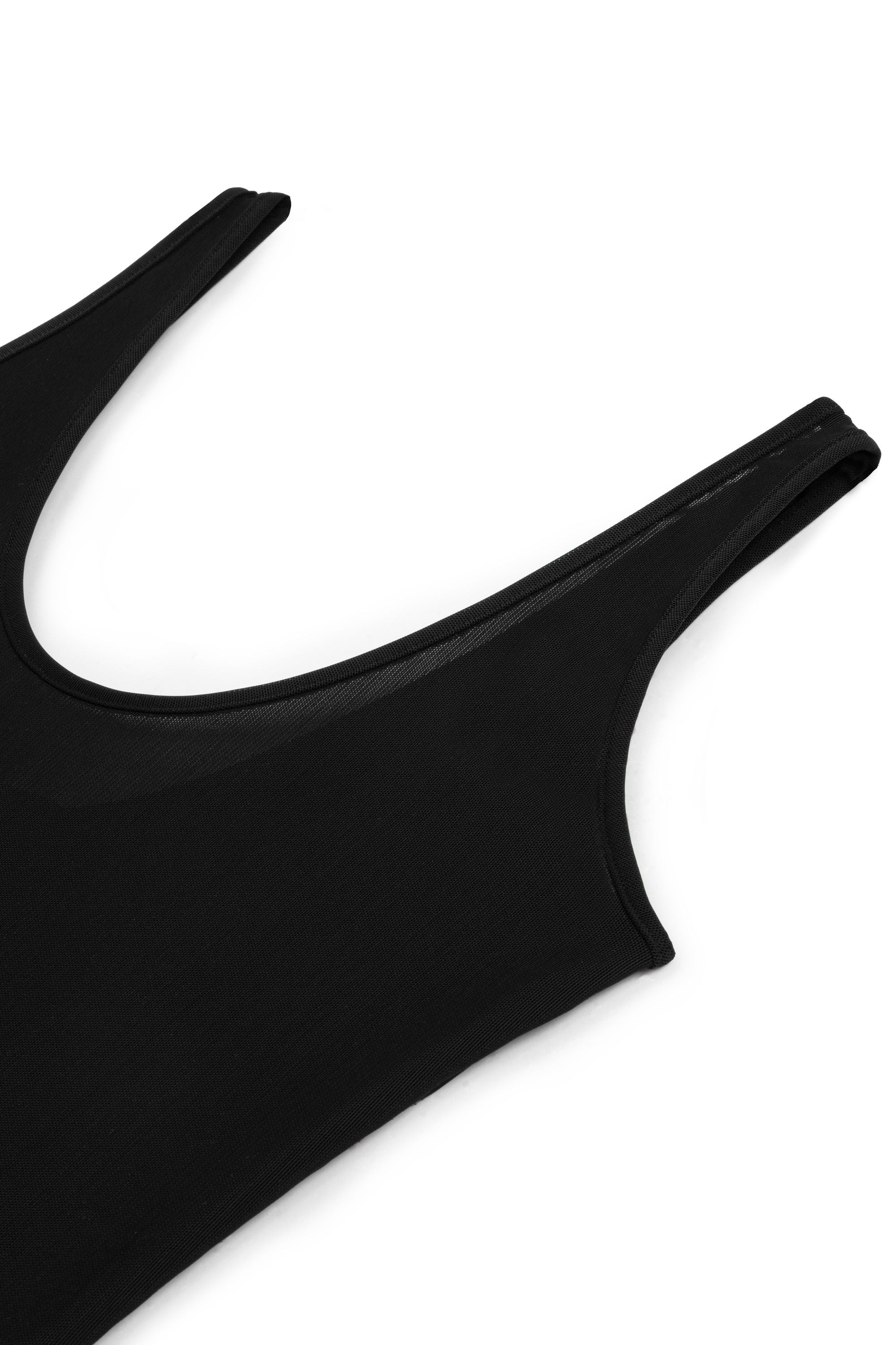 Black Sheer Bodysuit