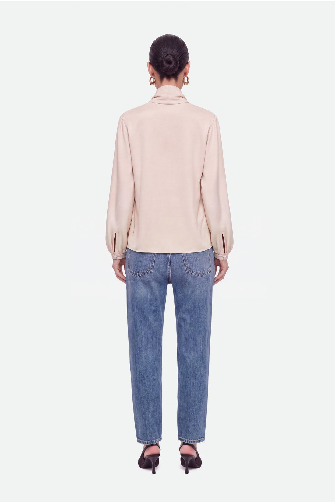 Shawl Collar Blouse