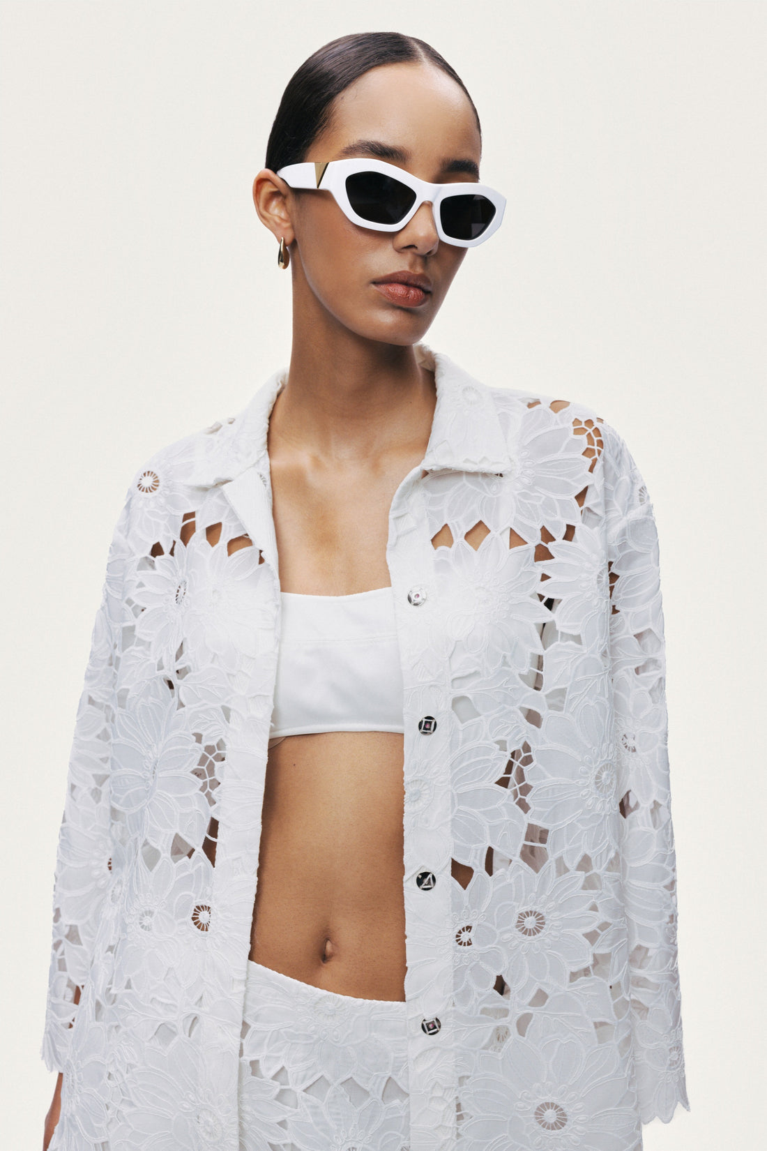 Floral Embroidered Jacket