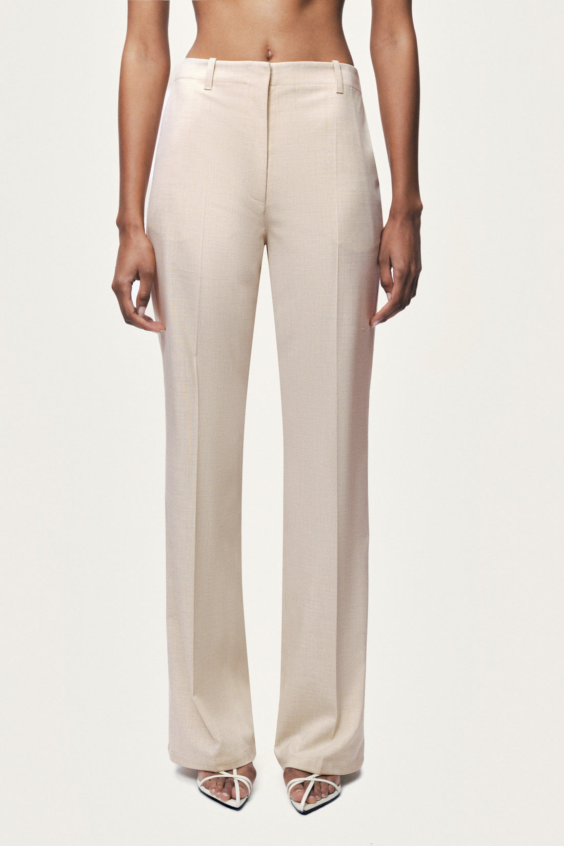 Pocket Detail Straight Leg Trouser