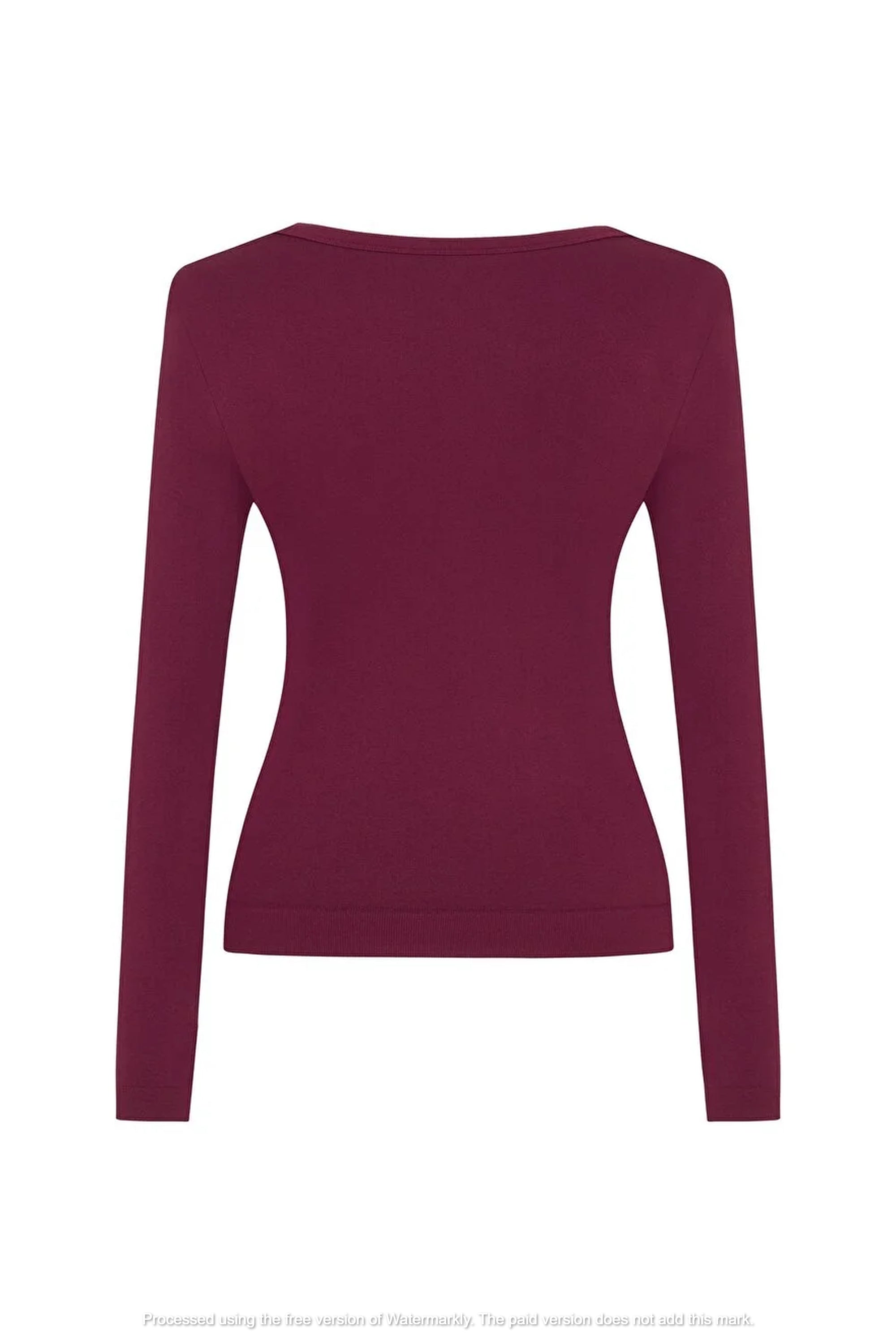 Crew Neck Knit Blouse (Final Sale)