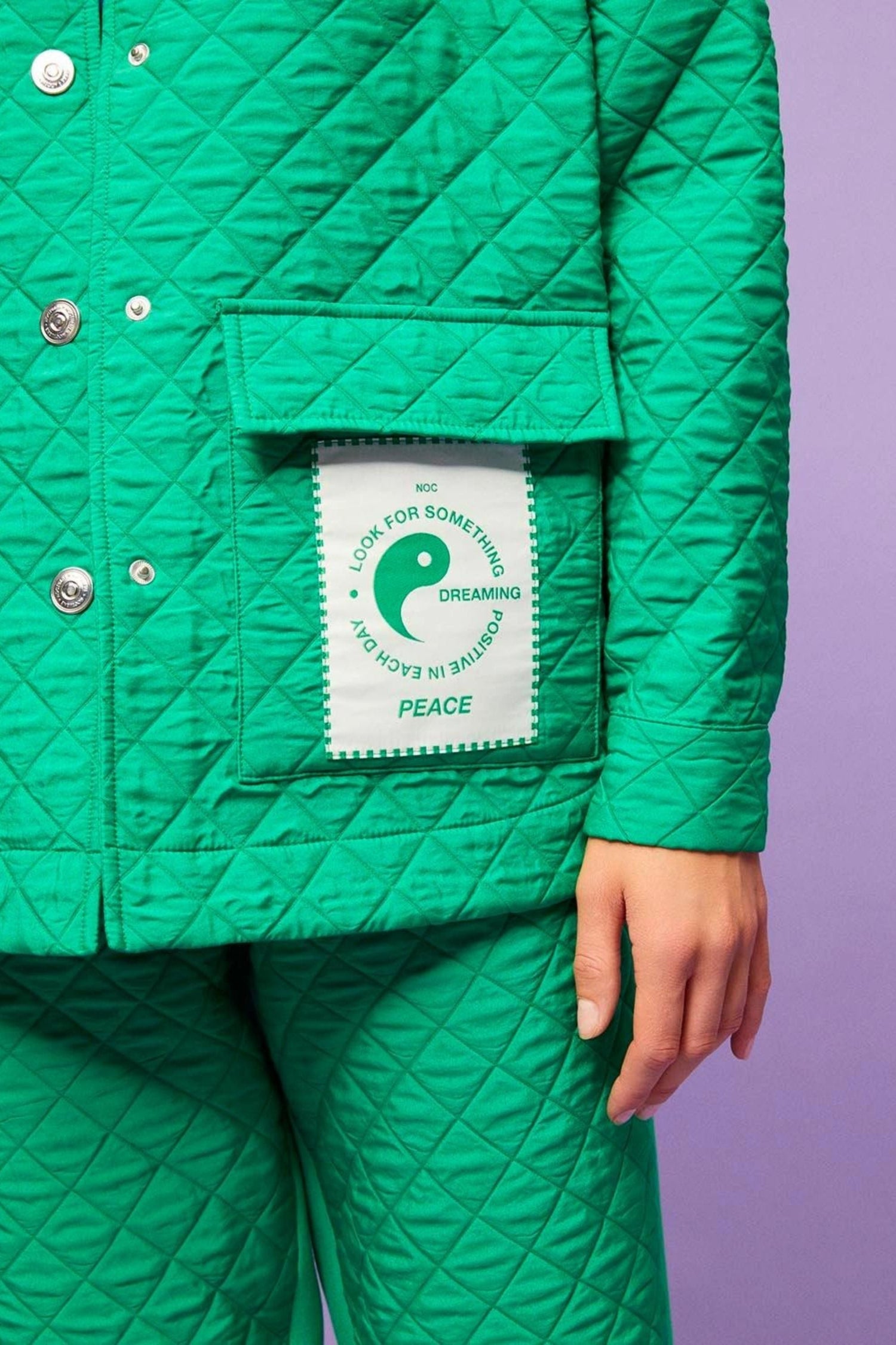 Oversized Quilted Jacket