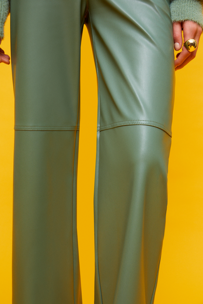 High-Waisted Wide Leg Pants