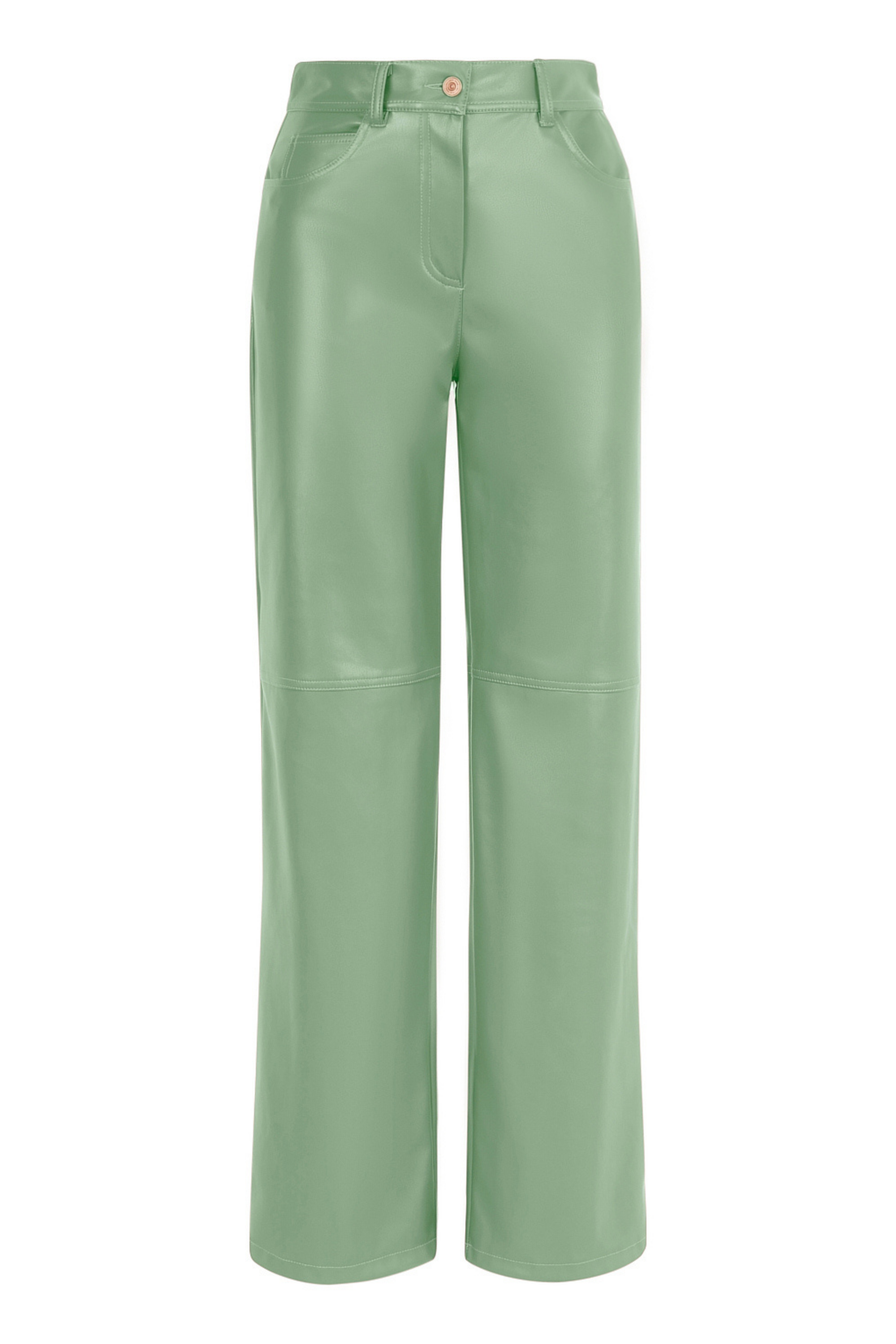 High-Waisted Wide Leg Pants