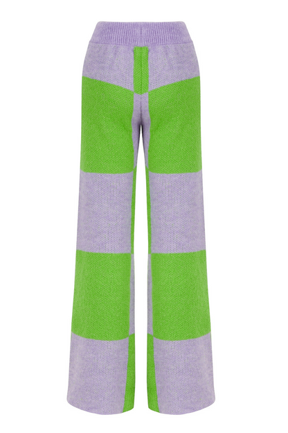 Wide Leg Printed Pants