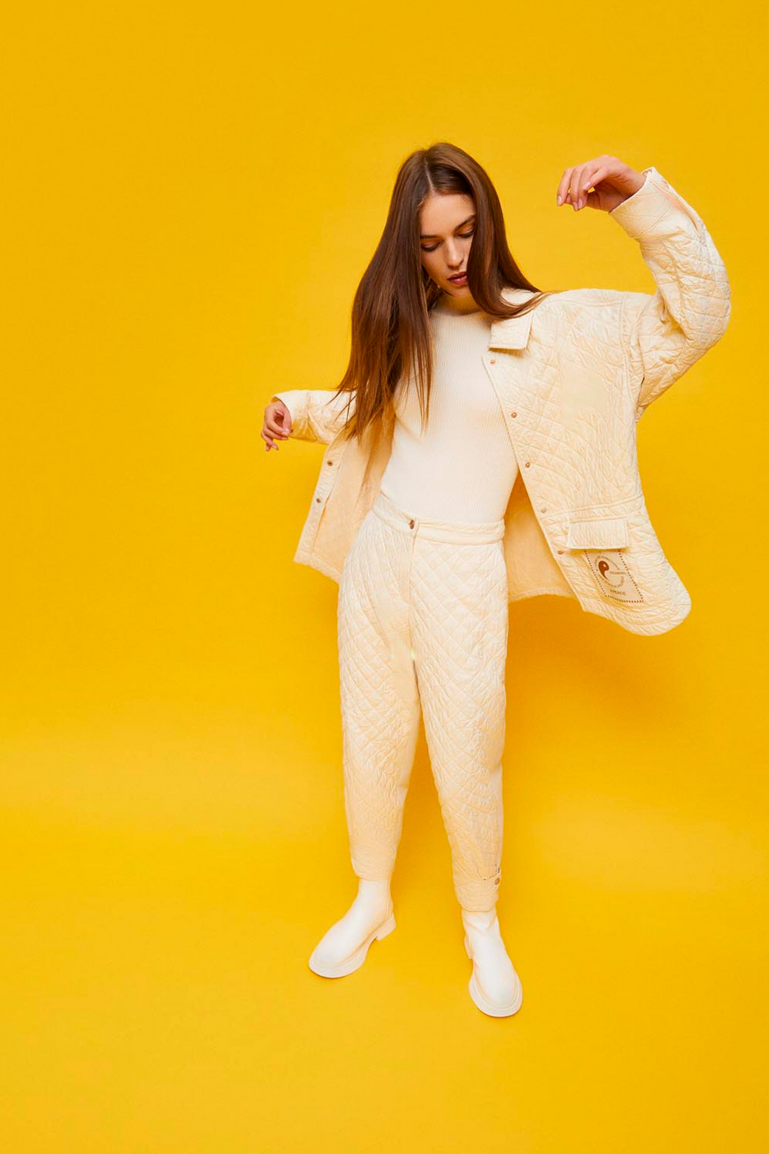 Quilted Oversized Jacket