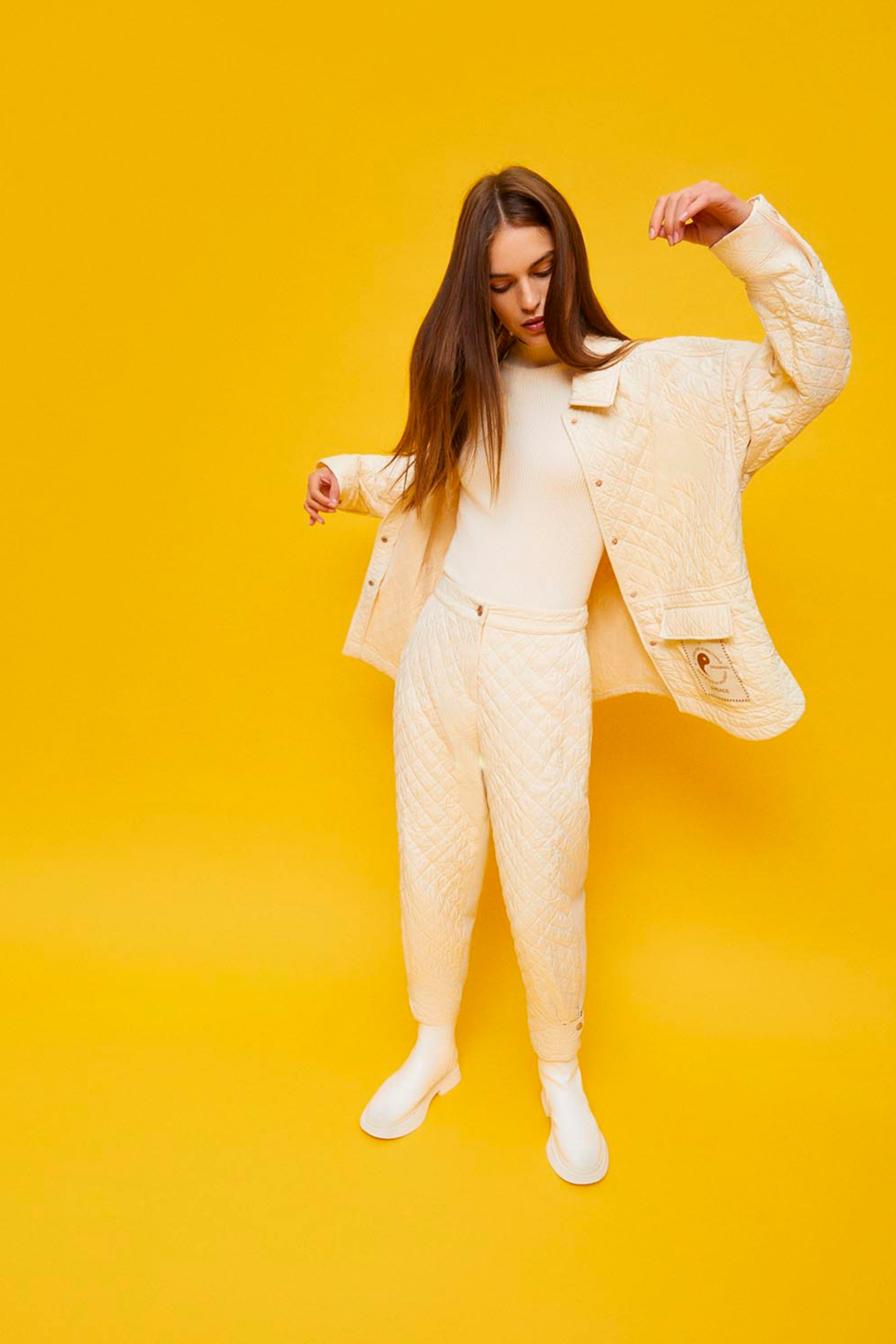 Quilted Oversized Jacket