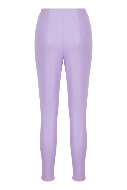 Carrot Pleather Pants